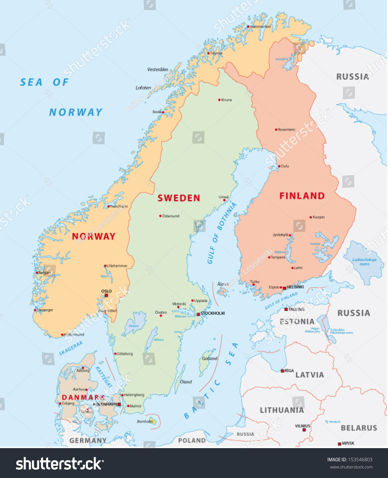Швеция Норвегия Финляндия на карте мира