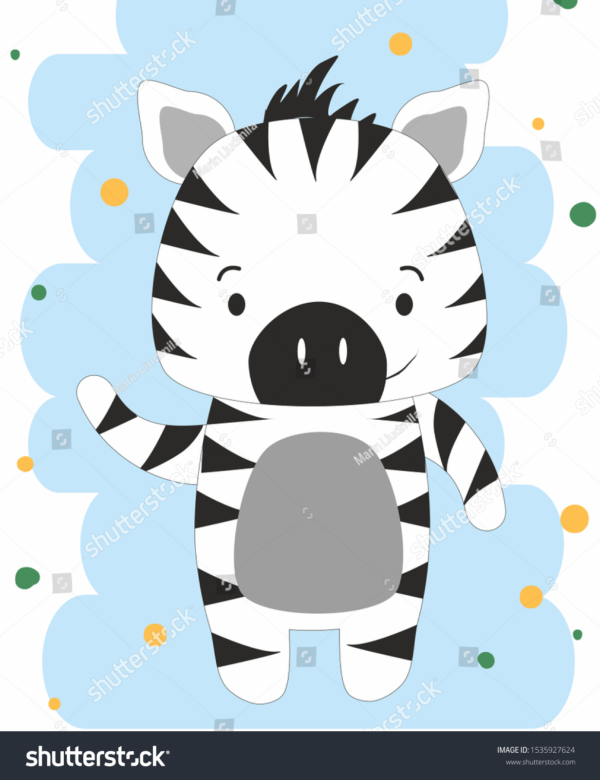 zebra baby shower