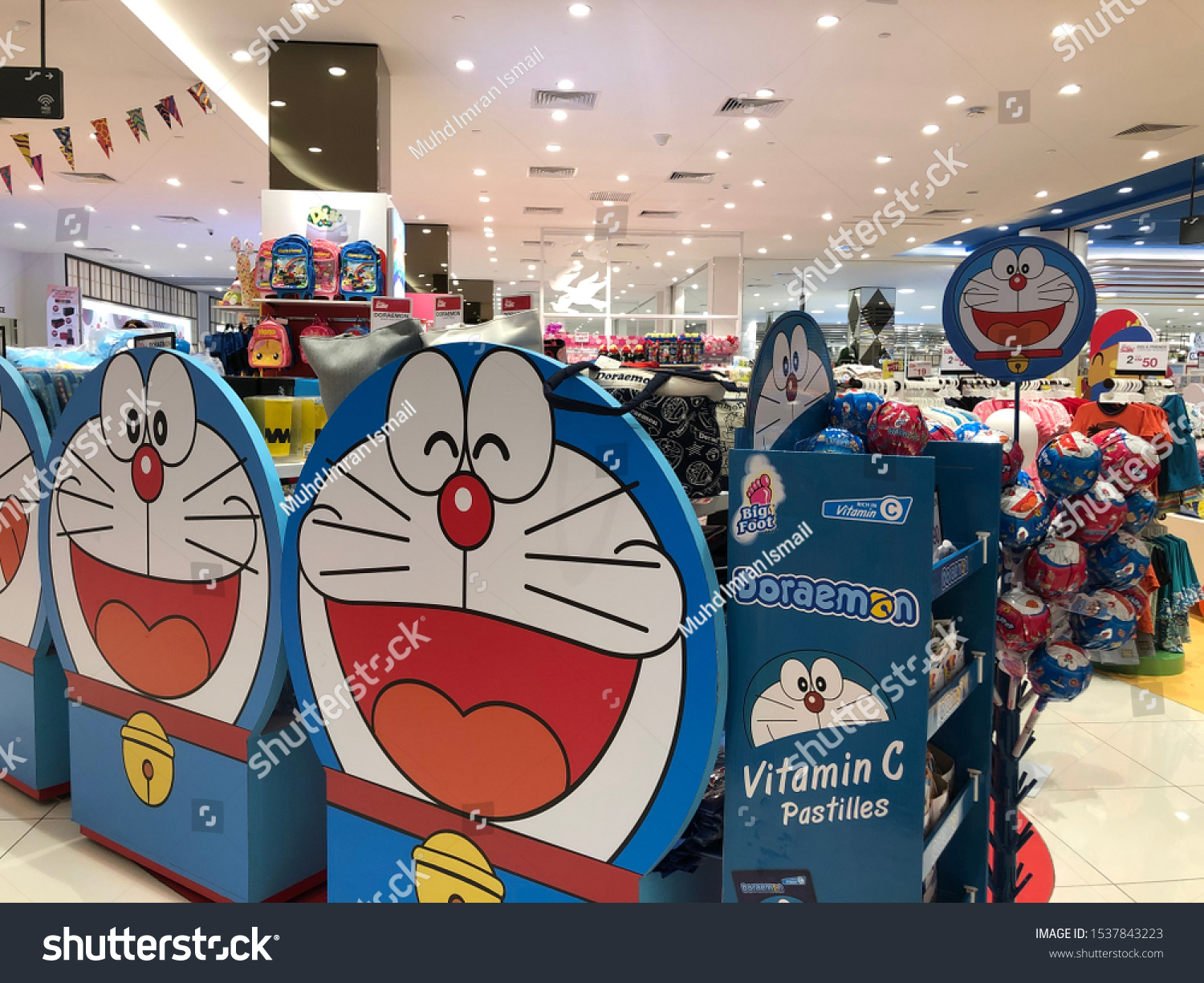 Malaysia Circa 2019 Display Doraemon Products Stock Photo 1537843223 ...