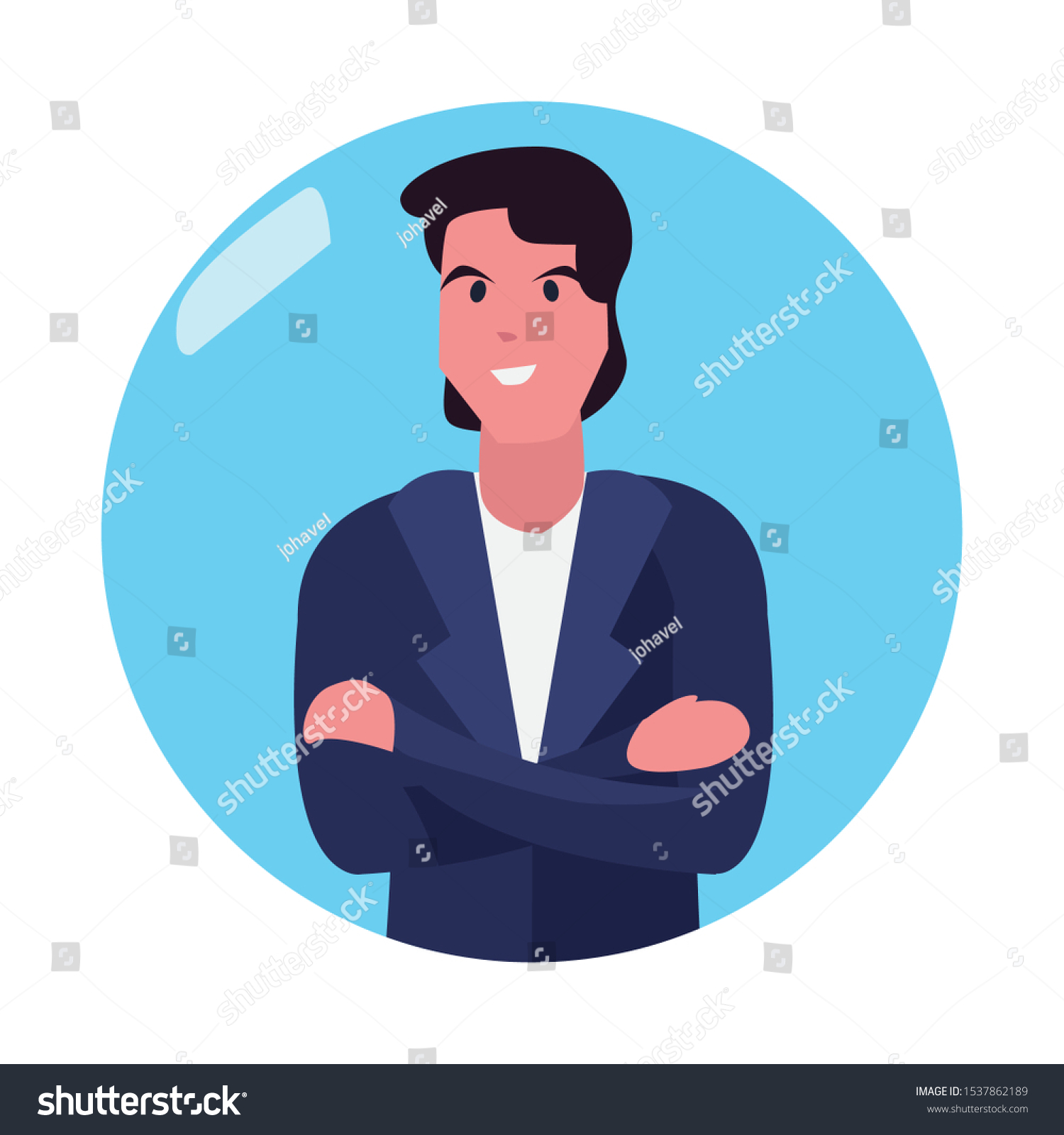 Man Character Portrait Cartoon Design Vector Stock Vector Royalty Free Man Character Portrait Cartoon Design Vector Stock Vector Royalty Free