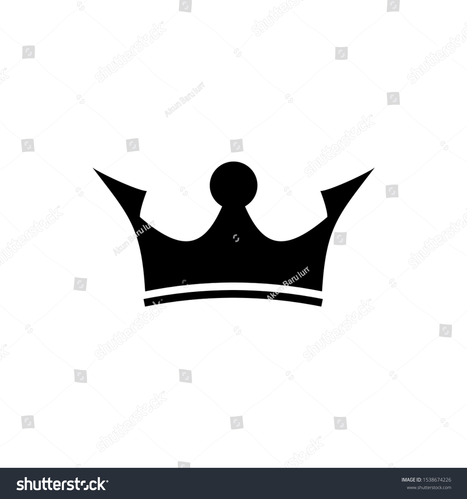 King Crown Logo Design Inspiration Stock Vector (Royalty Free ...