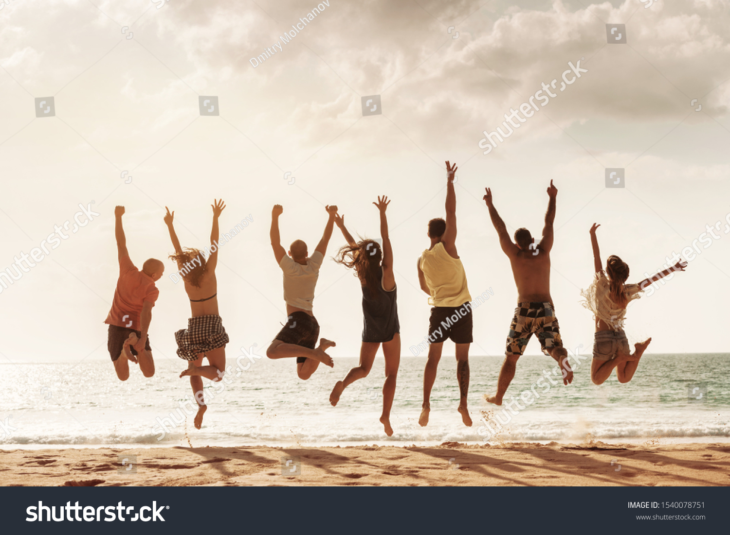 Group Happy Friends Jumps Together Sunset Stock Photo 1540078751 Shutterstock Group Happy Friends Jumps Together Sunset Stock Photo 1540078751 Shutterstock