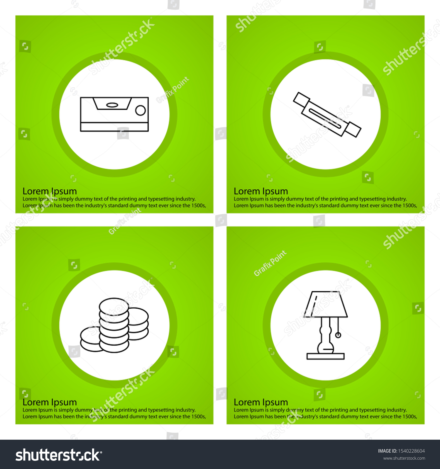 Set Universal Pixel Perfect Icons Stock Illustration 1540228604 Shutterstock