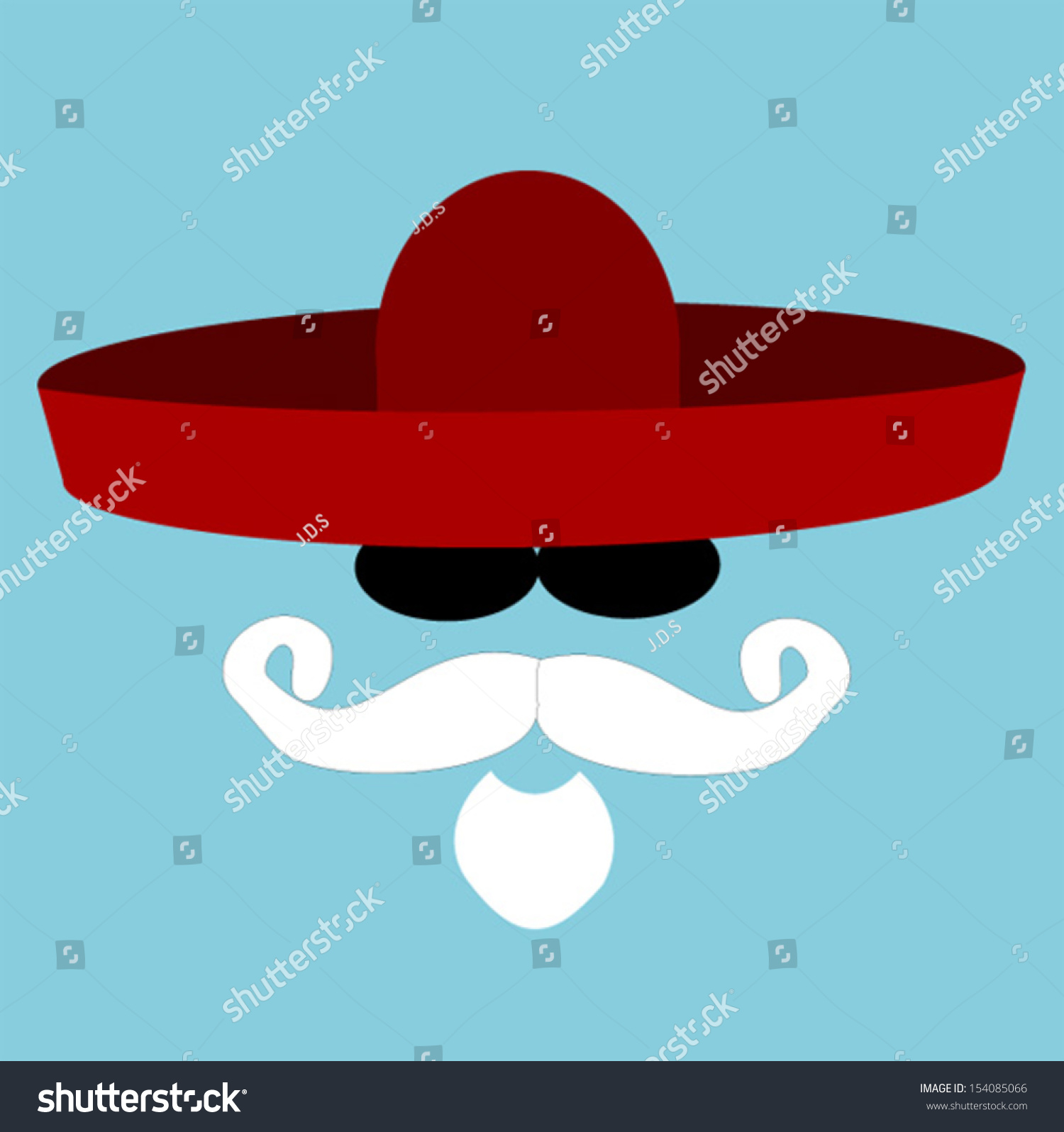 santa with sombrero