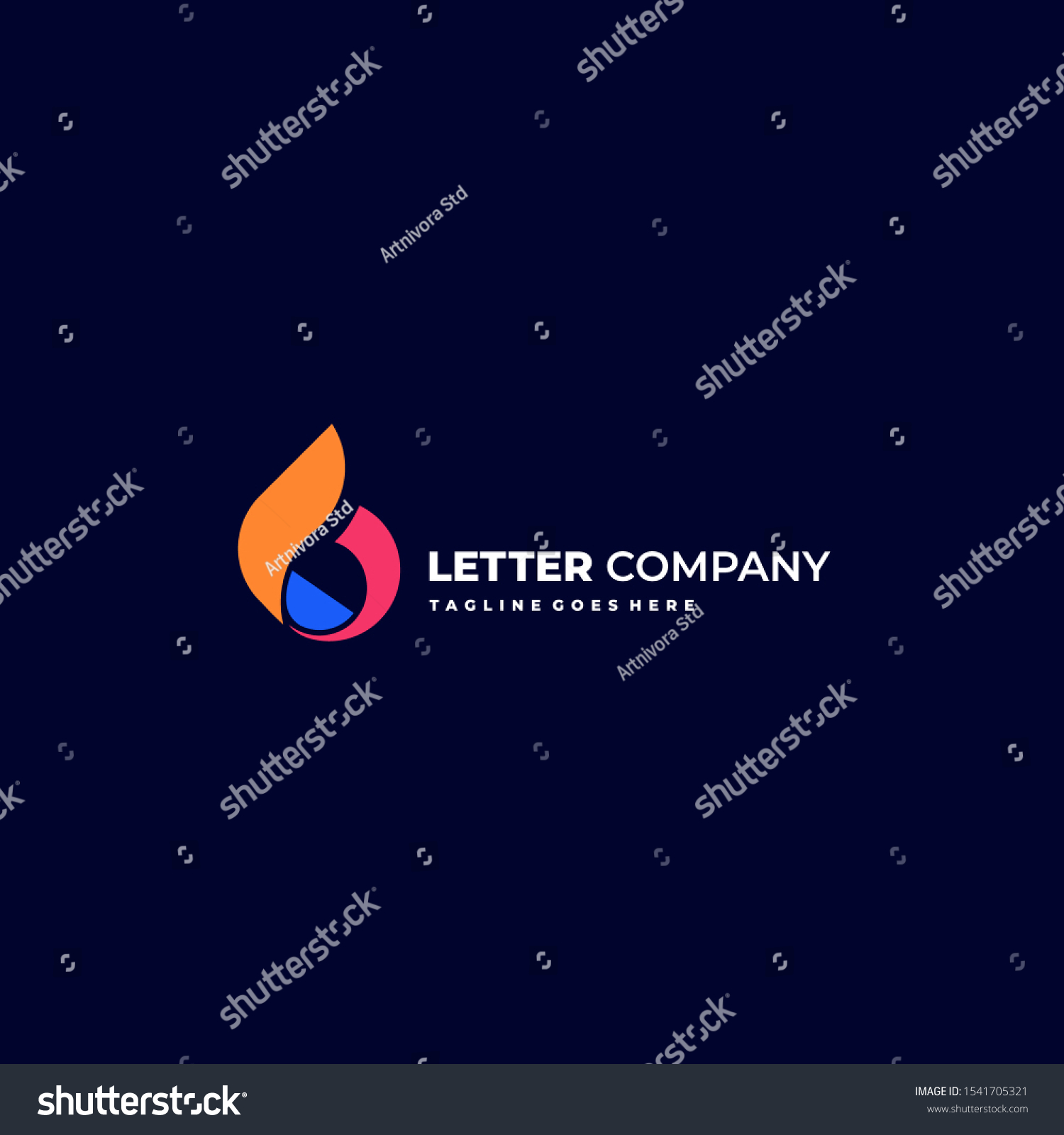 Abstract Letter B Illustration Vector Design Stock Vector (Royalty Free ...