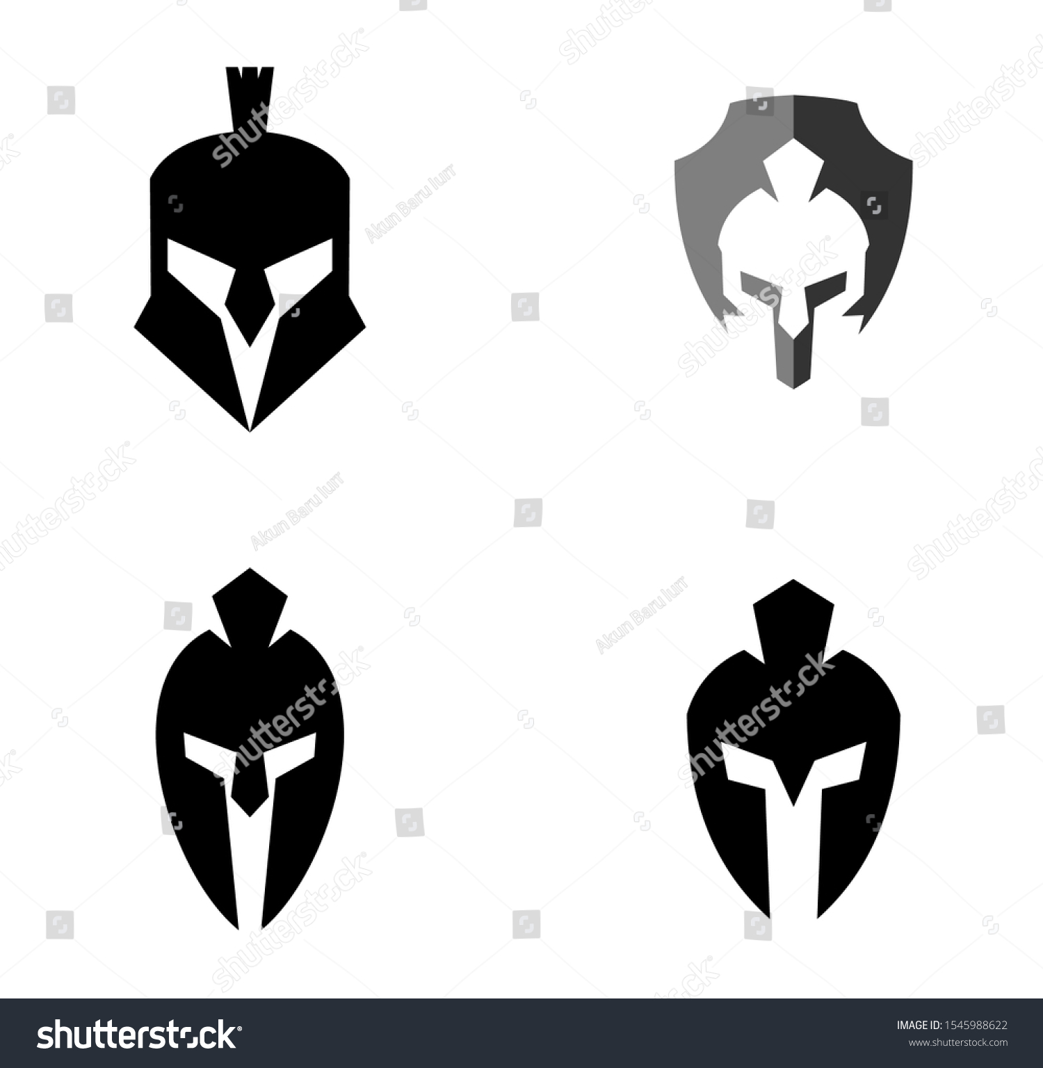 Spartan Logo Design Inspiration Vector Stock Vector (Royalty Free ...