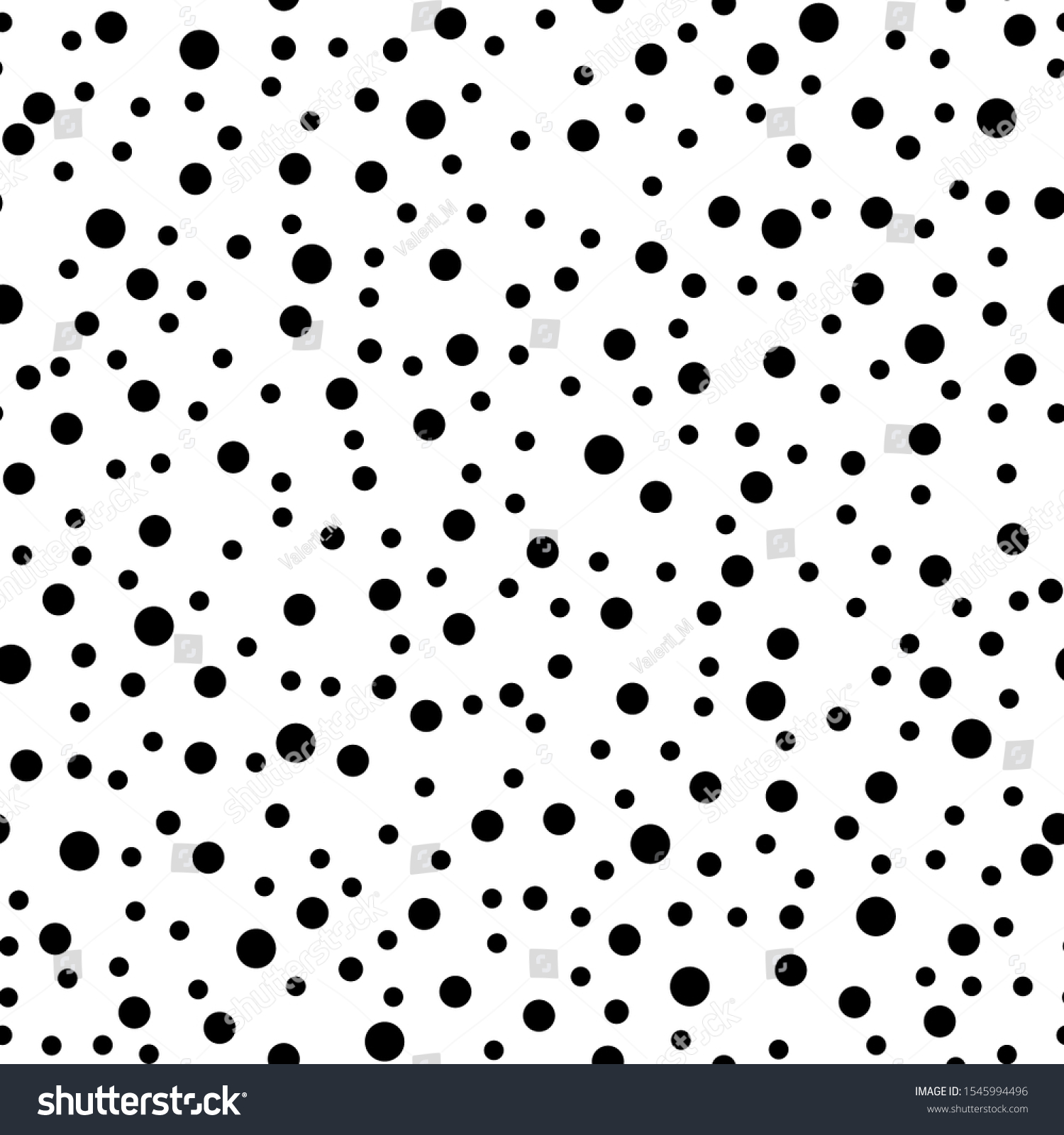 Seamless Pattern Black On White Background Stock Vector (Royalty Free ...