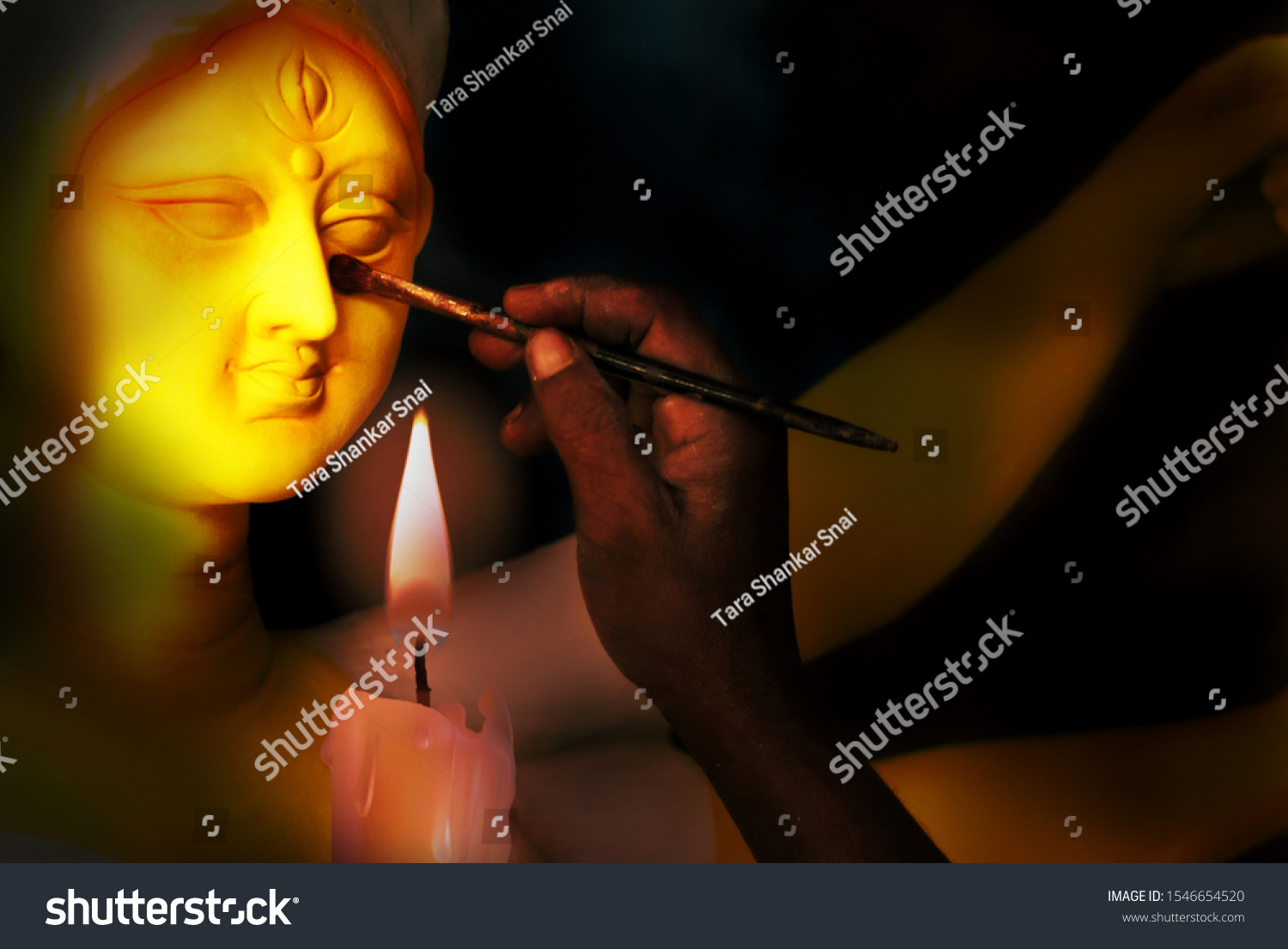 How Many Days Left Durga Today Stock Photo 1546654520 Shutterstock