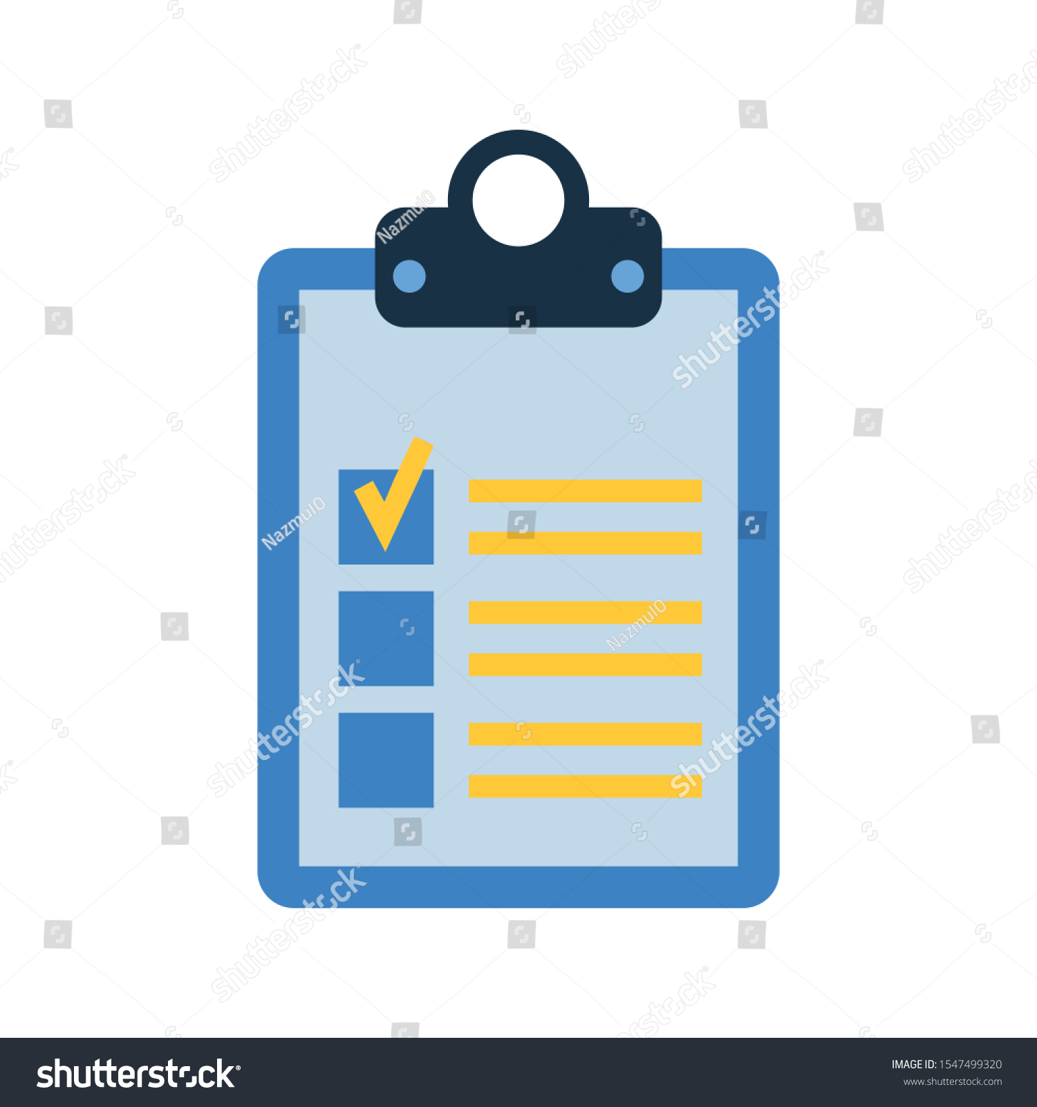 Blue Yellow Color Combination Business Plan Stock Vector (Royalty Free ...