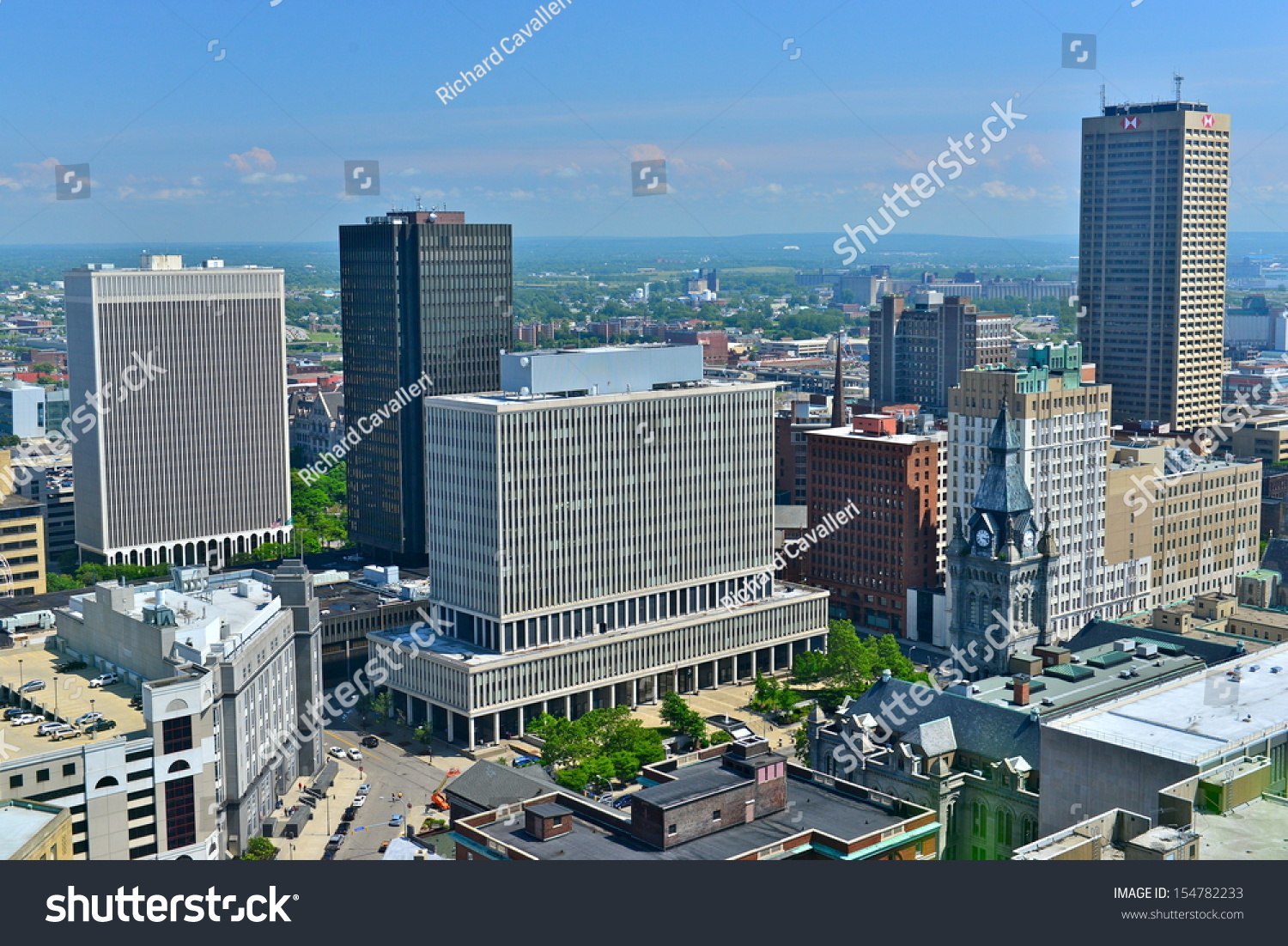 Buffalo June 26 Buffalony Skyline On Stock Photo 154782233 Shutterstock