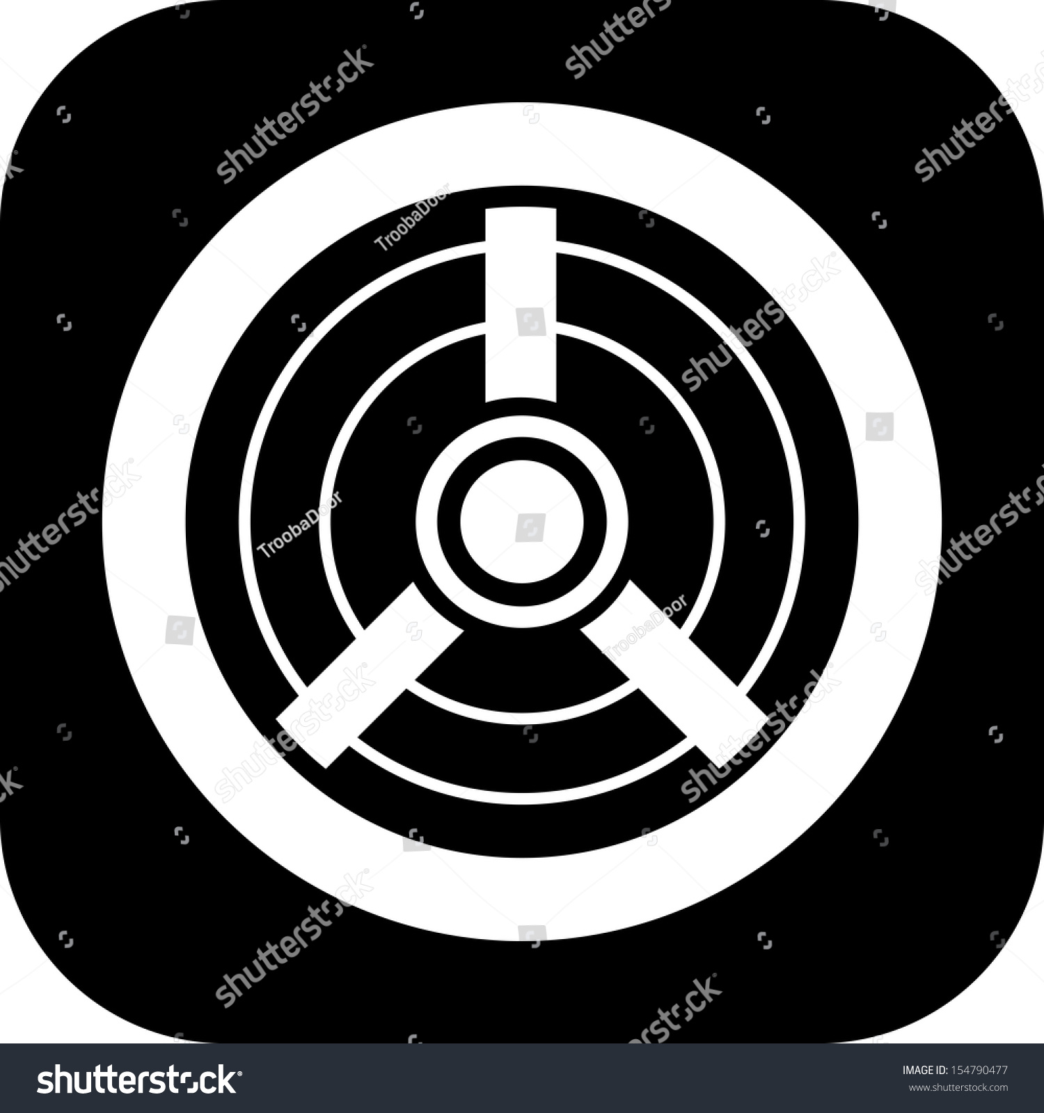 Fan Symbol Stock Illustration 154790477 | Shutterstock