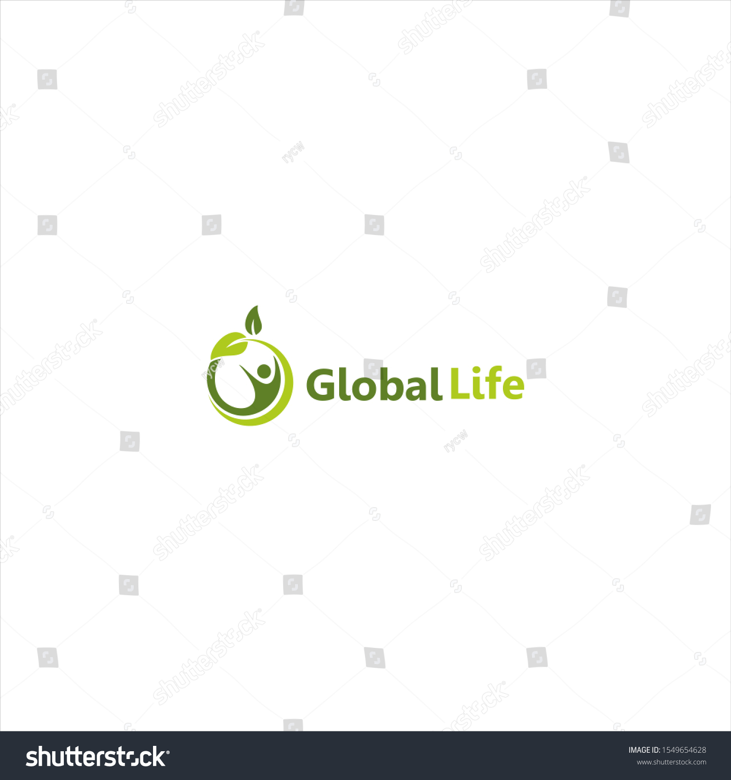 Global Life Logo Template Idea Stock Vector (Royalty Free) 1549654628 ...