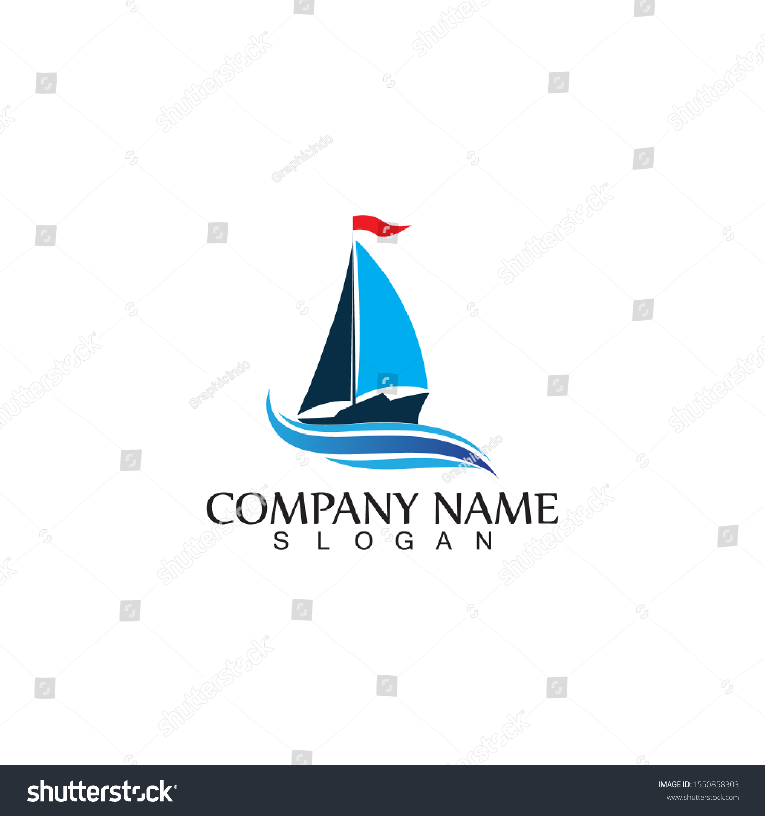 Ocean Cruise Linear Ship Silhouette Simple Stock Vector (Royalty Free ...