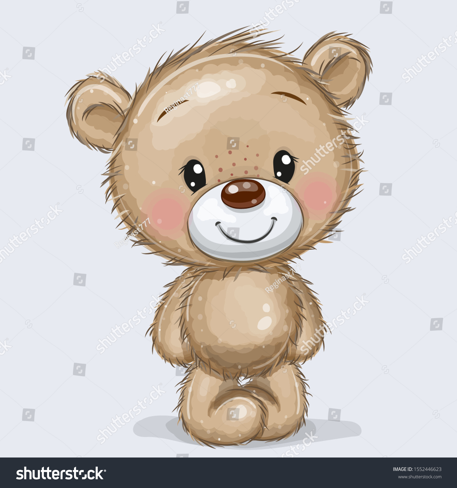 cute teddy cartoon