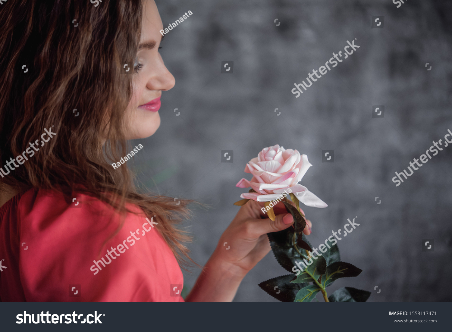 Portrait Graceful Girl Scarlet Red Dress Stock Photo 1553117471 Shutterstock Portrait Graceful Girl Scarlet Red Dress Stock Photo 1553117471 Shutterstock