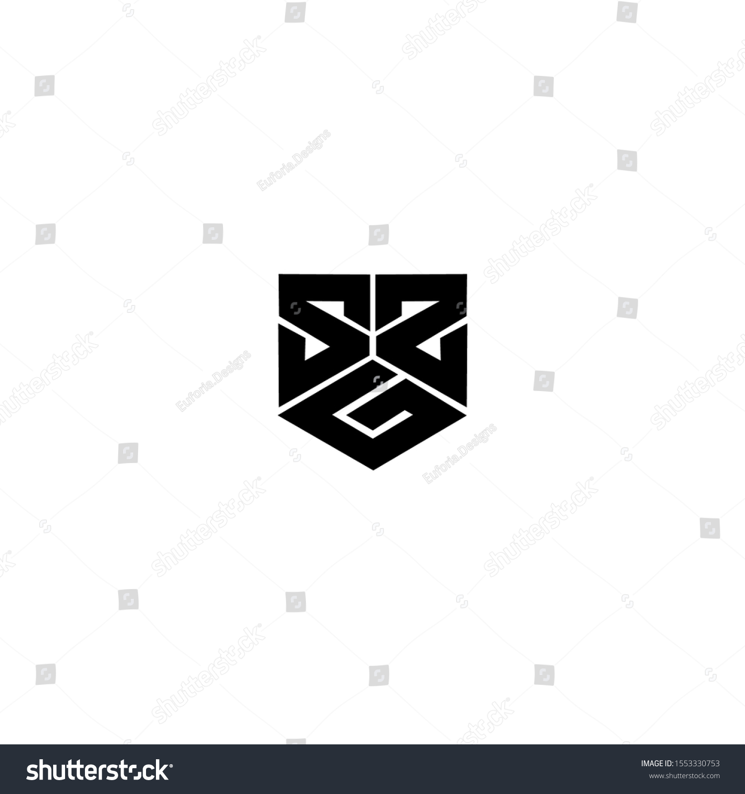 Ss Ssg Sgs Logo Icon Vector Stock Vector (Royalty Free) 1553330753 ...