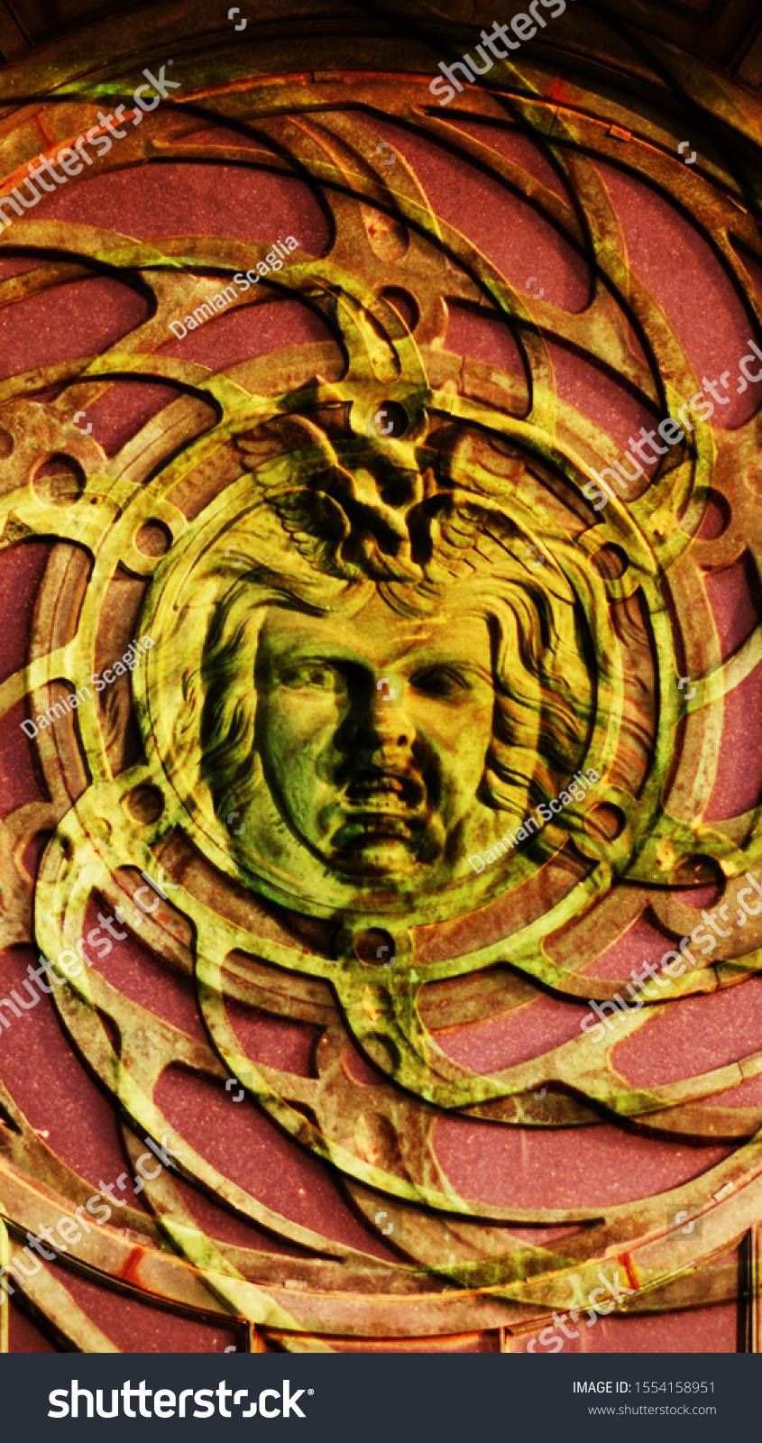 Medusa Horror Creepy Abstract Weird Dark Stock Photo 1554158951 ...