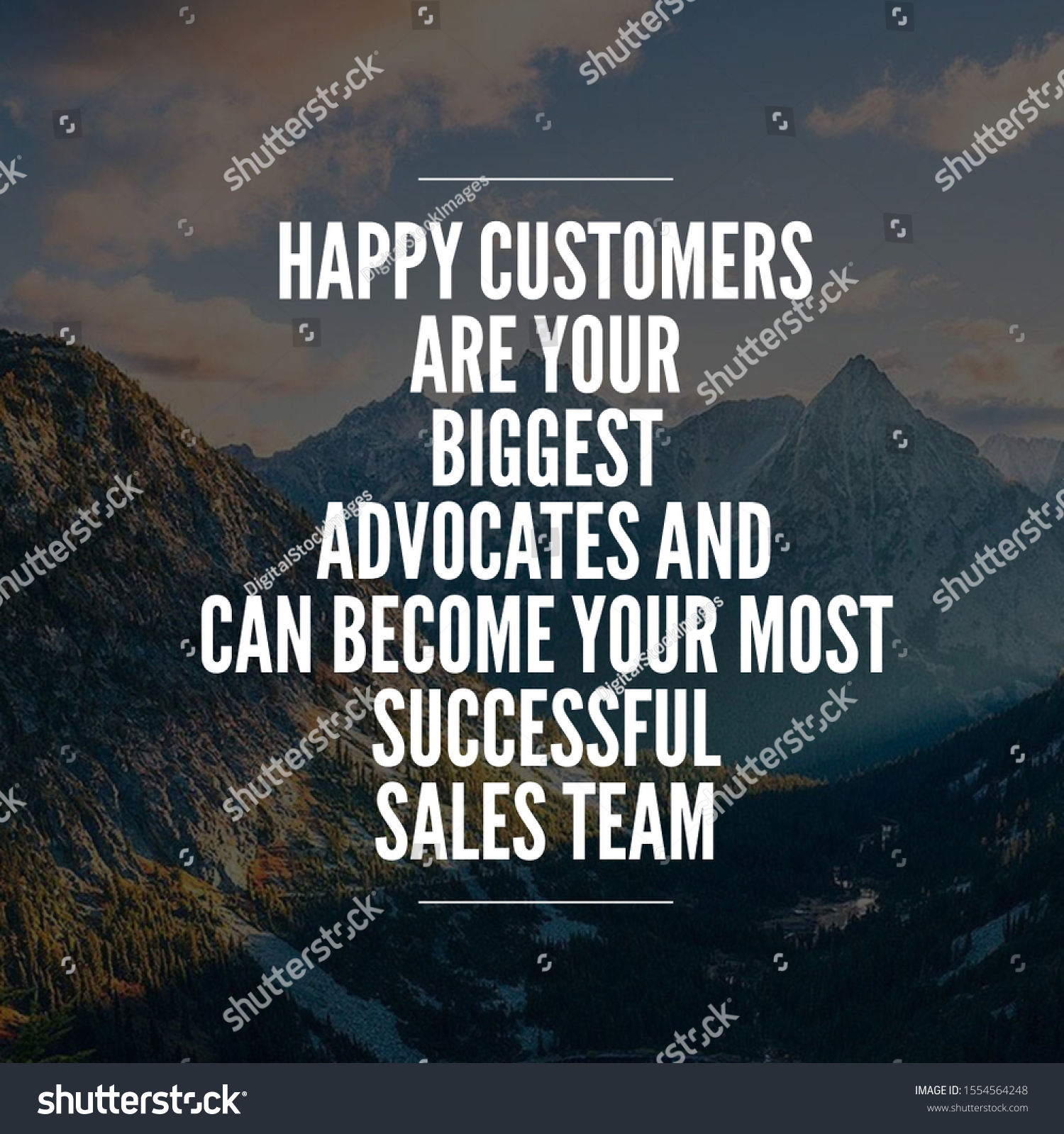 Business Quote Customer Service Quote Achievement Stock Photo ...