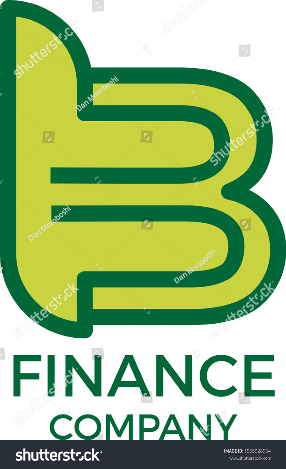 B Letter Finance Company Logo Vector Stock Vector (Royalty Free ...