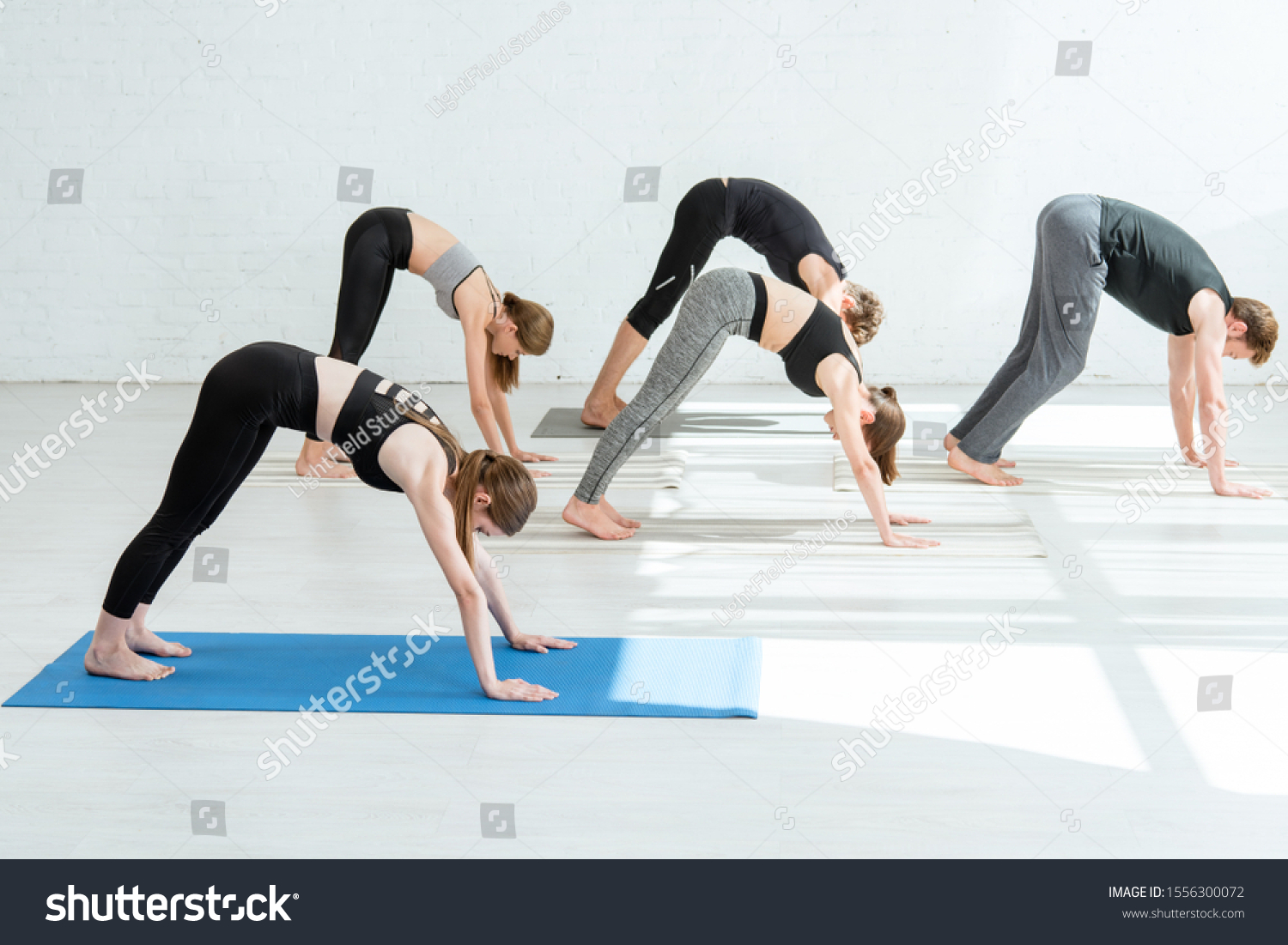 downward dog split