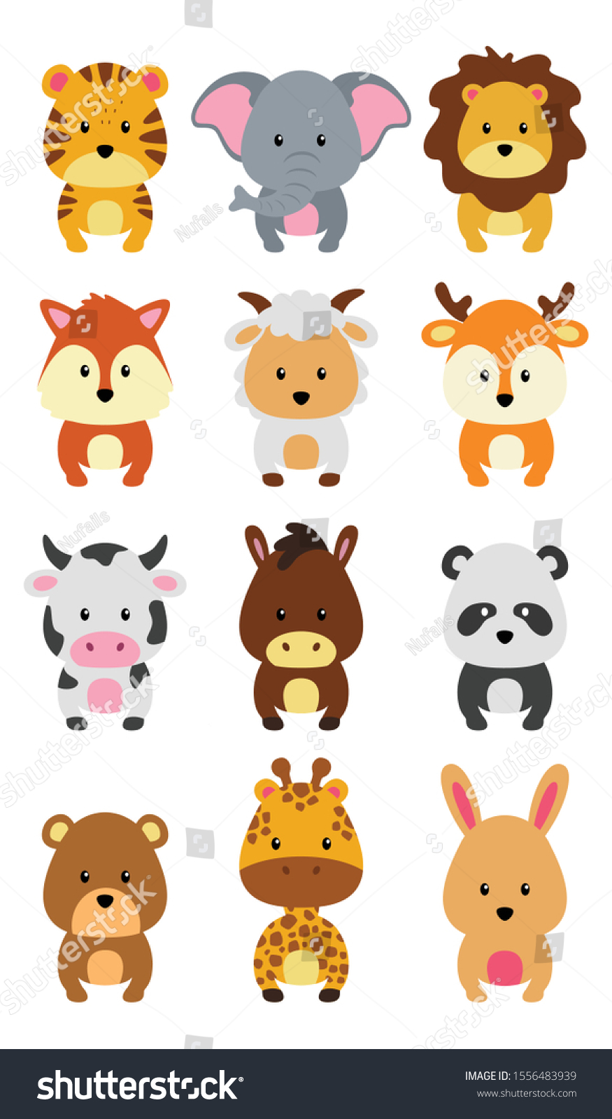 Animals Cartoon Vector Could Be Used Stock Vector (Royalty Free ...