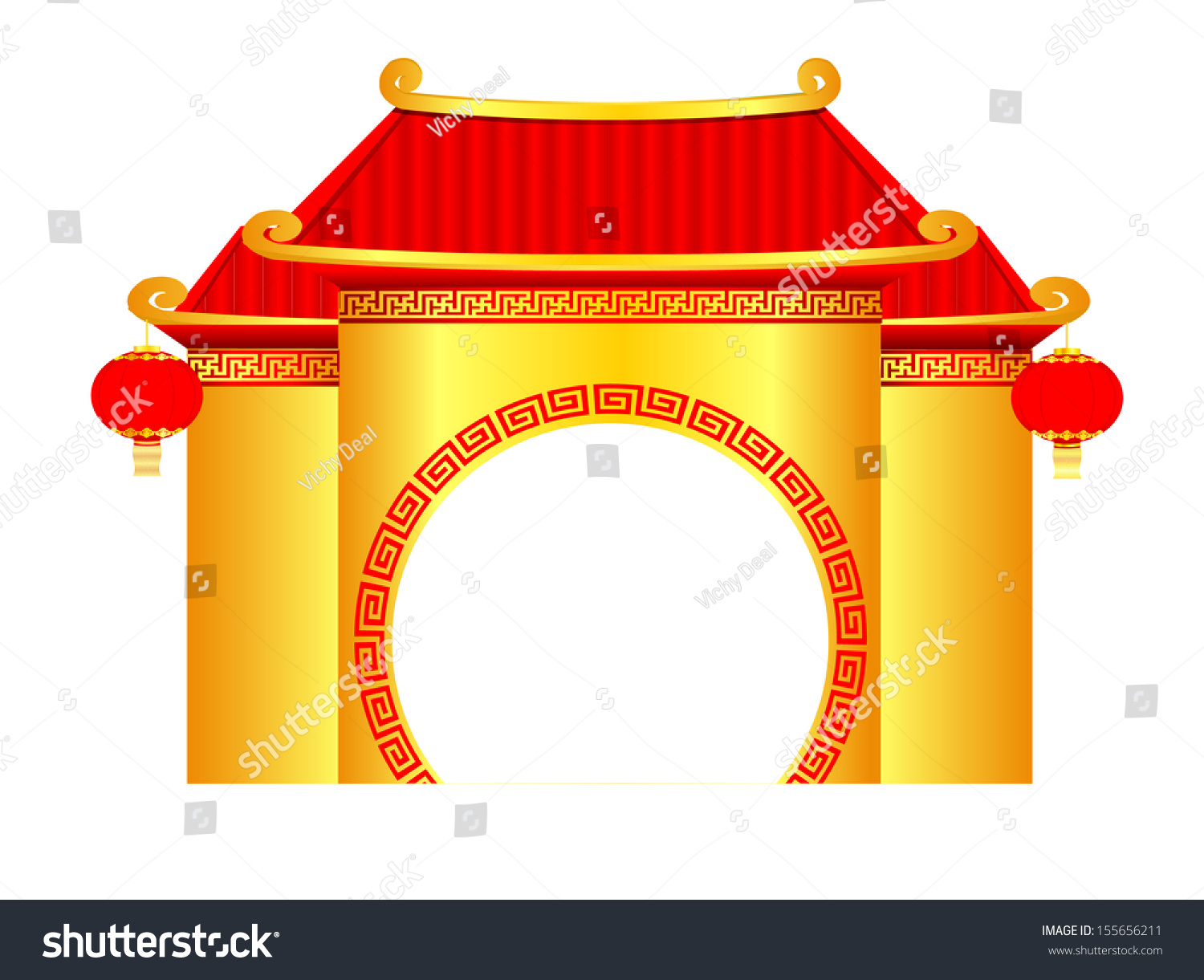 Chinese Arch Vector Stock Vector Royalty Free 155656211 Shutterstock Chinese Arch Vector Stock Vector Royalty Free 155656211 Shutterstock