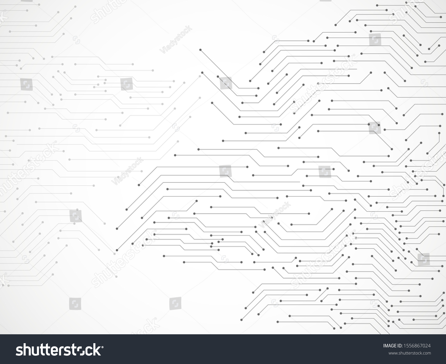 Abstract Background Circuit Board Technology Background Stock Vector ...