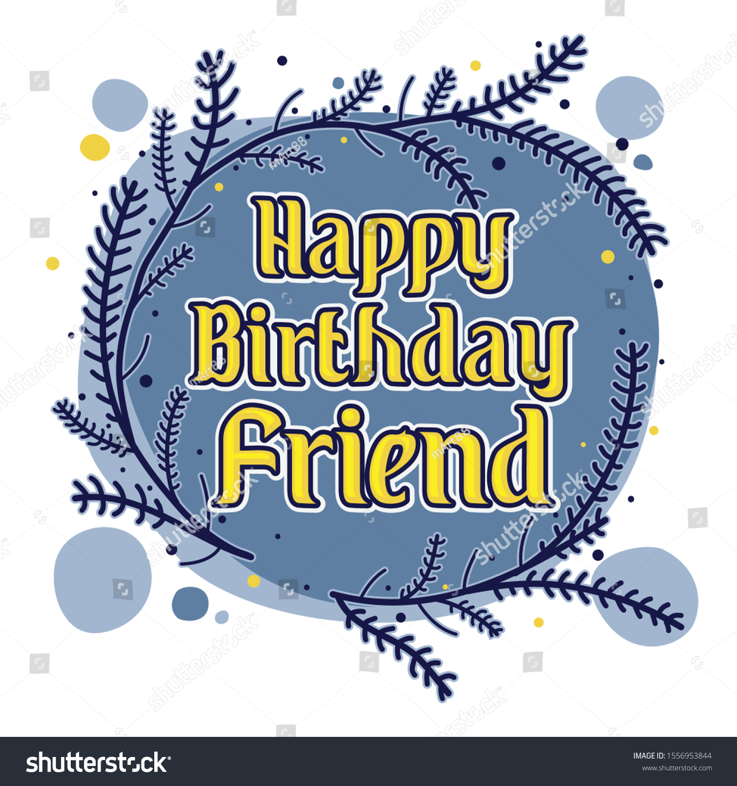 Happy Birthday Friend Vintage Images Happy Birthday Sister Wish Vintage Retro Stock Vector (Royalty Free)  1568107216 | Shutterstock