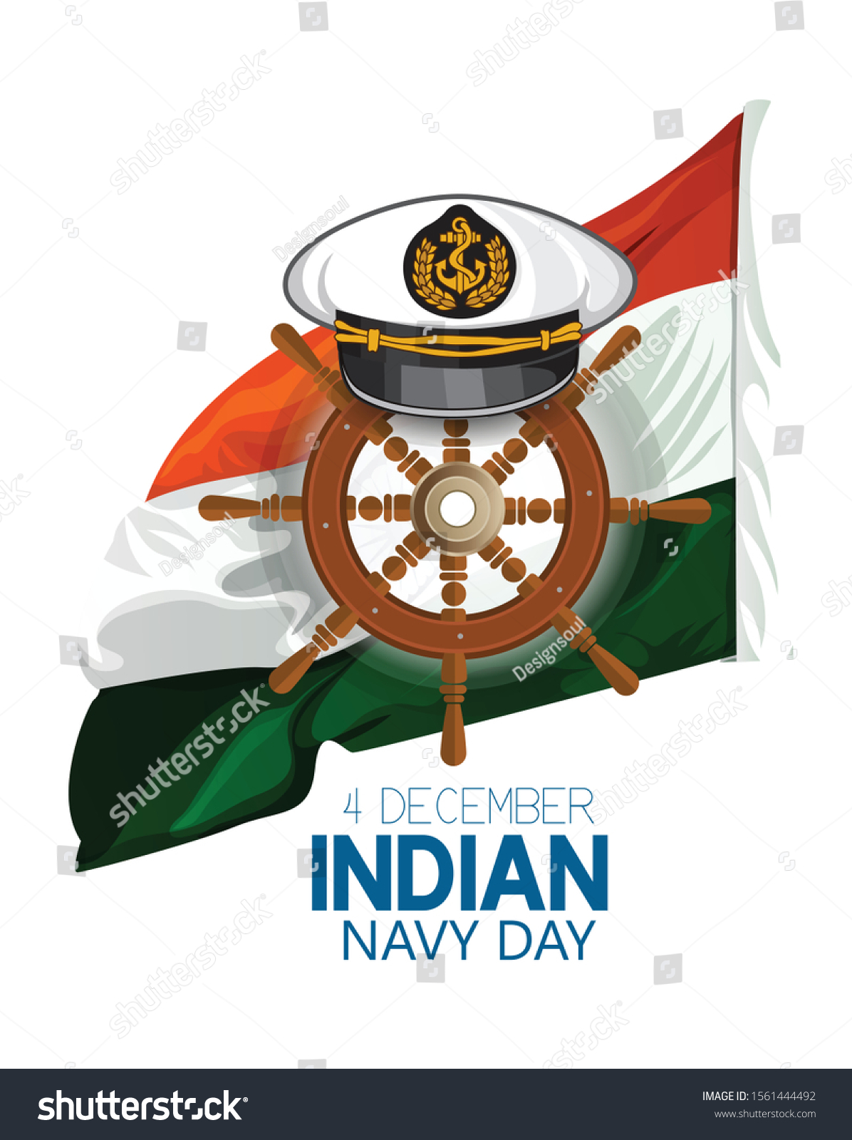 Indian Navy Day Poster Banner Indian Stock Vector Royalty Free Shutterstock