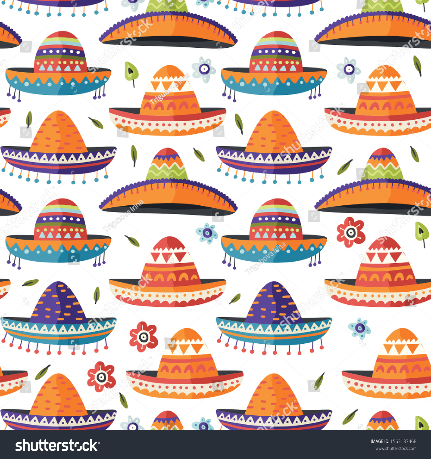 mariachi hat cartoon
