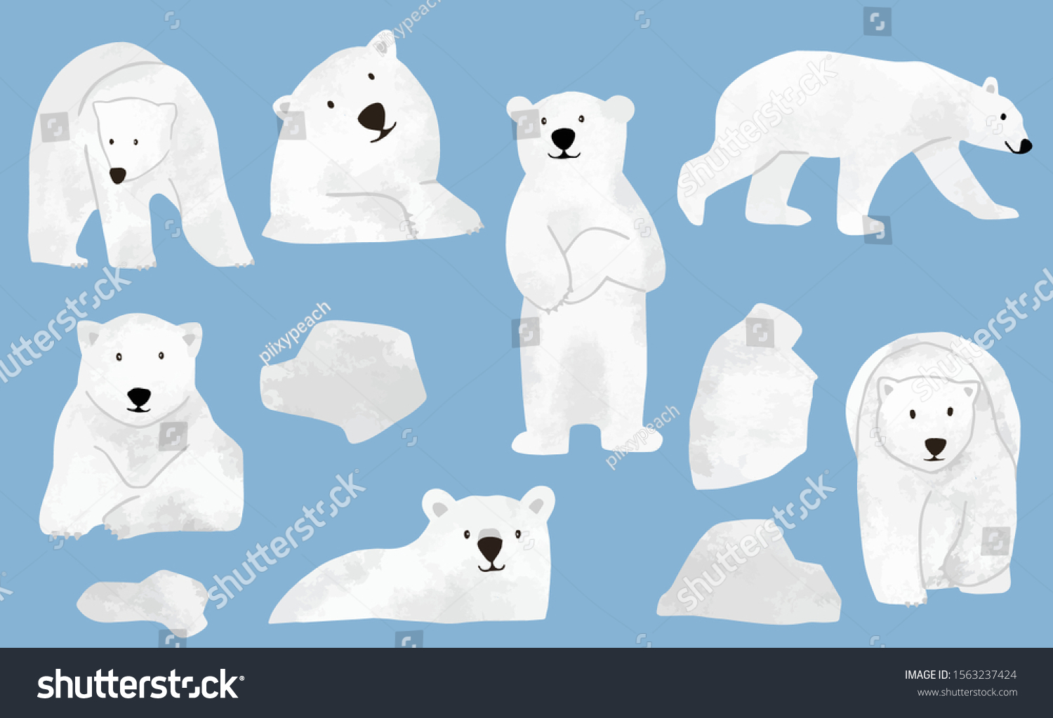 Белый медведь знак