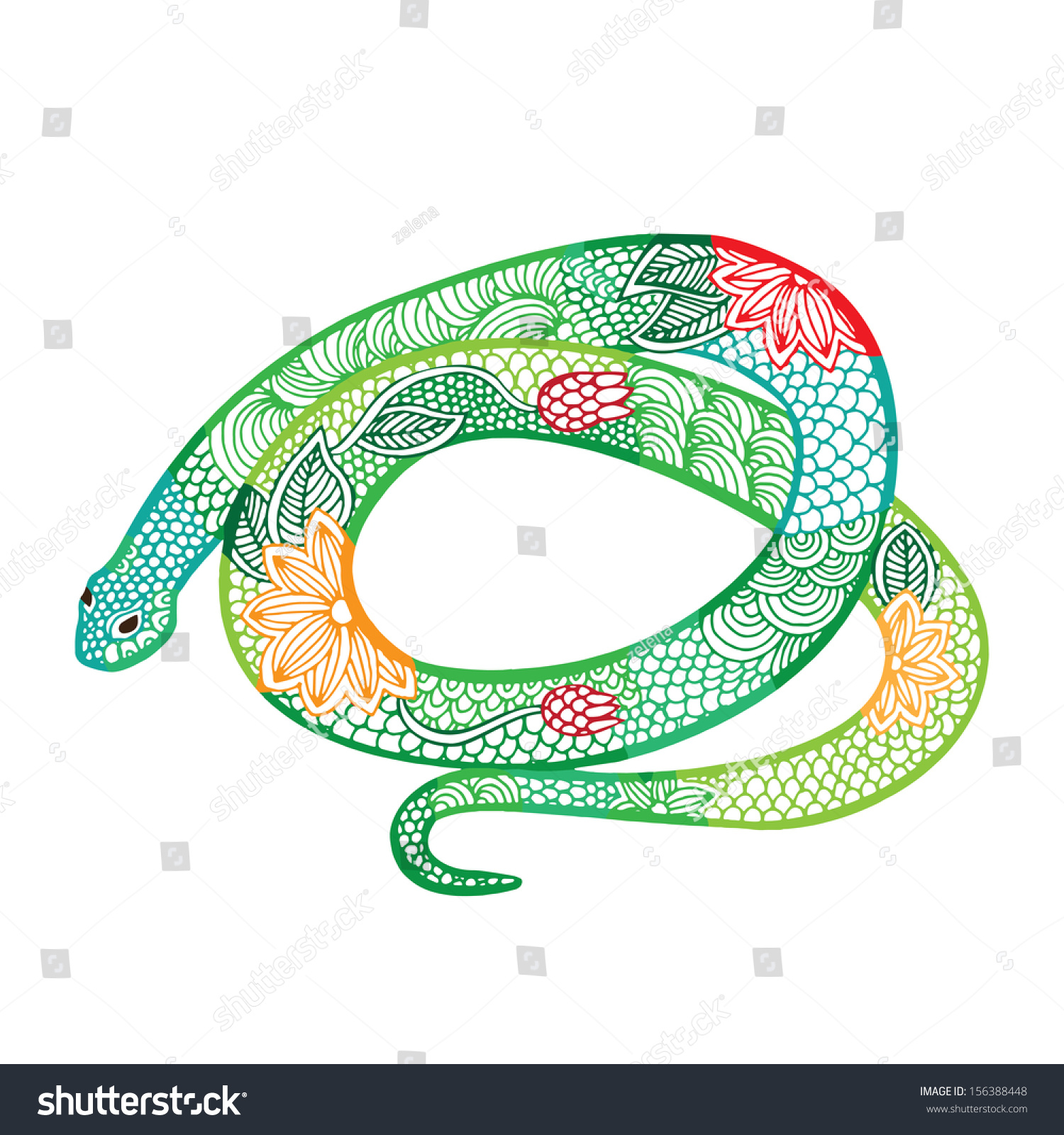 Snake Illustration Chinese Zodiac Stock Vector Royalty Free 156388448 Snake Illustration Chinese Zodiac Stock Vector Royalty Free 156388448