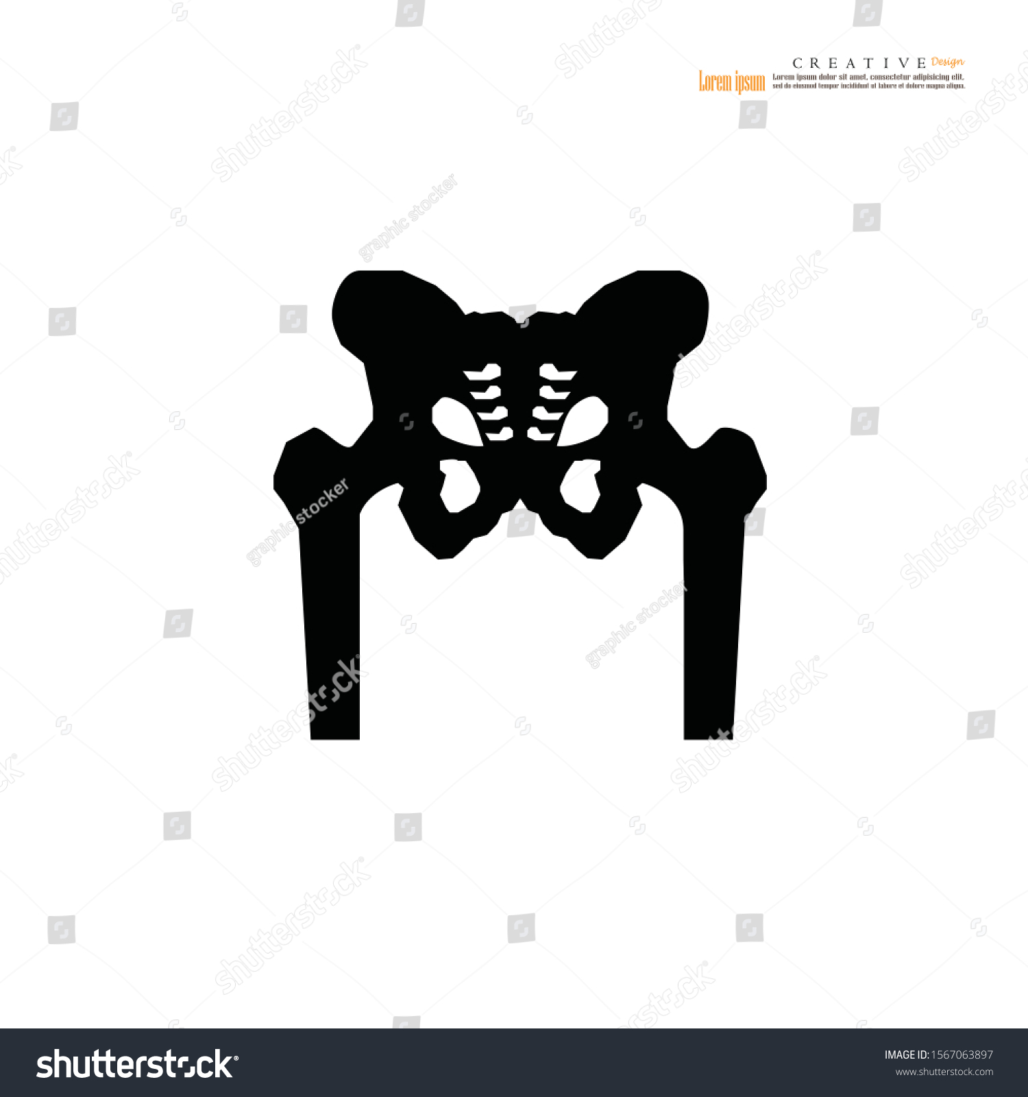 Backbone Icon On White Backgroundspinal Cord Stock Vector (Royalty Free ...