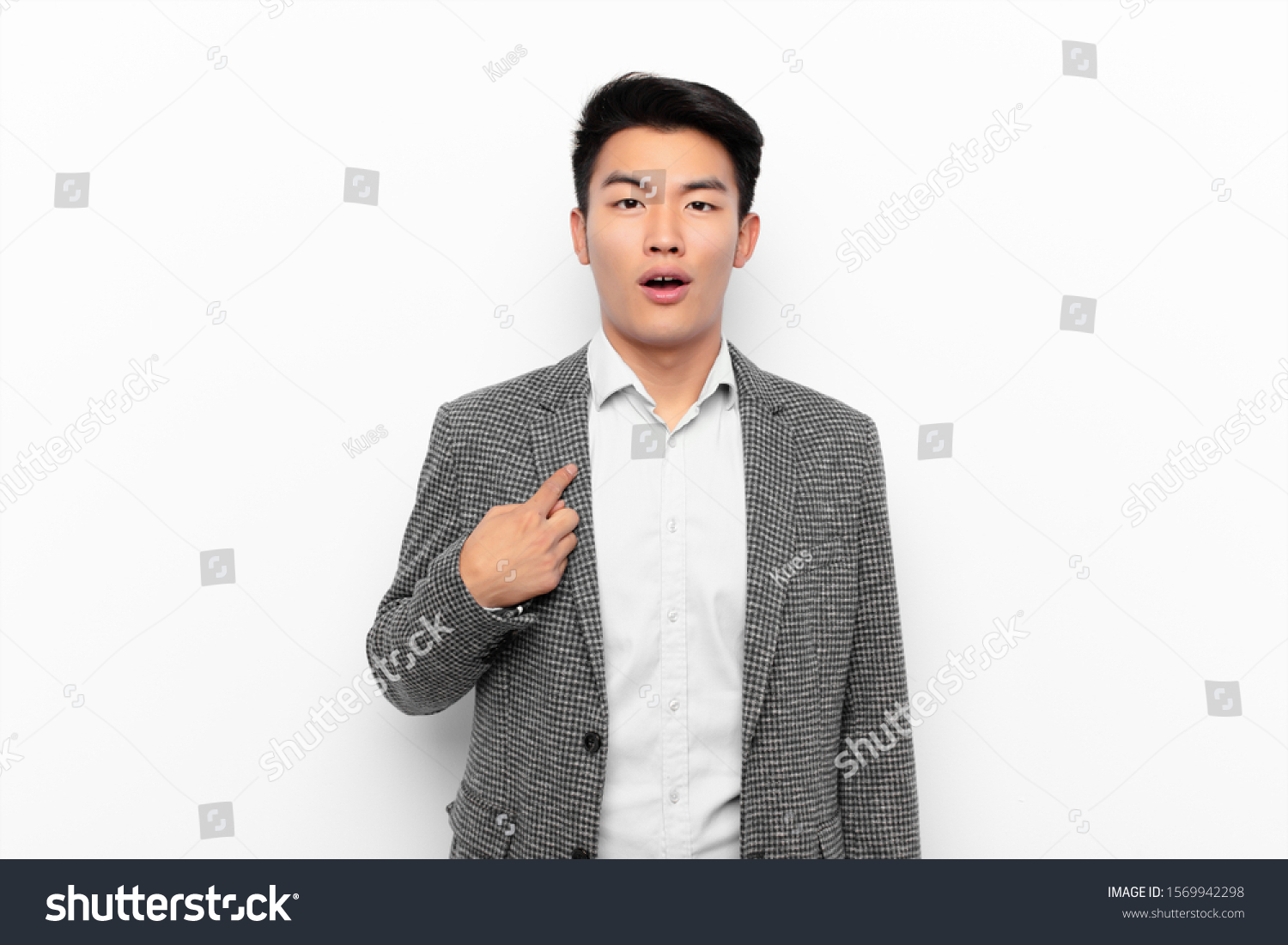 Young Chinese Man Looking Shocked Surprised Stock Photo 1569942298 Shutterstock Young Chinese Man Looking Shocked Surprised Stock Photo 1569942298 Shutterstock