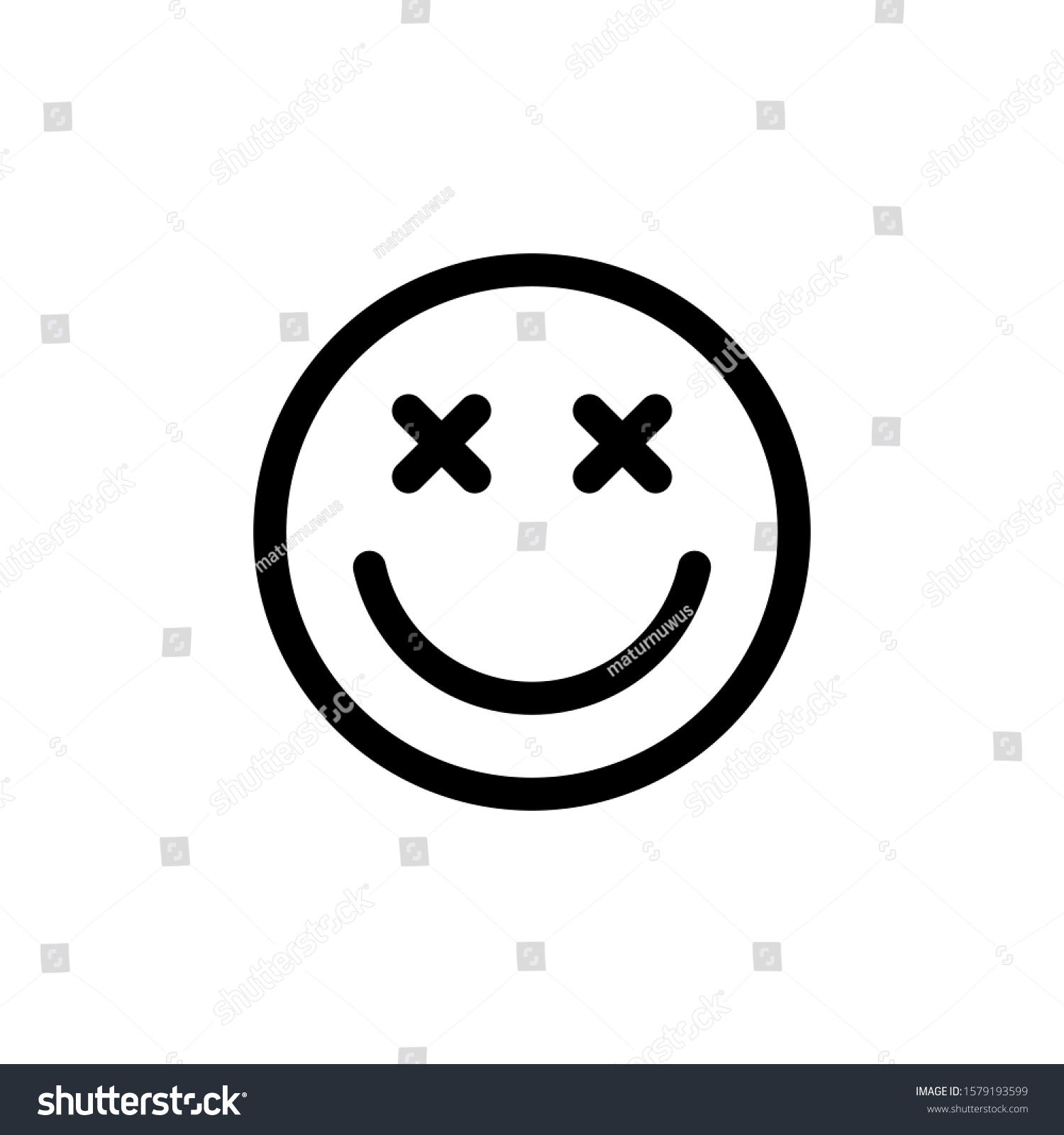 Emoticon Logo Icon Element Vector Stock Vector (Royalty Free ...