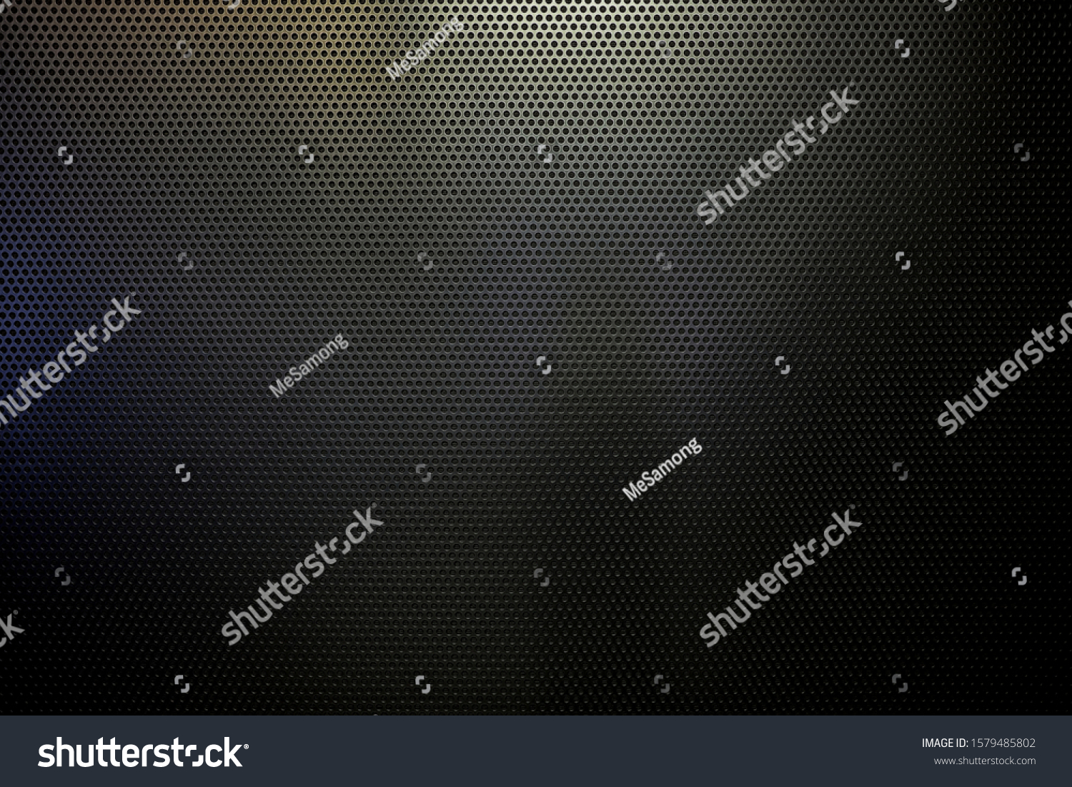 Black Punched Metal Sheet Wall Texture Stock Photo 1579485802 ...