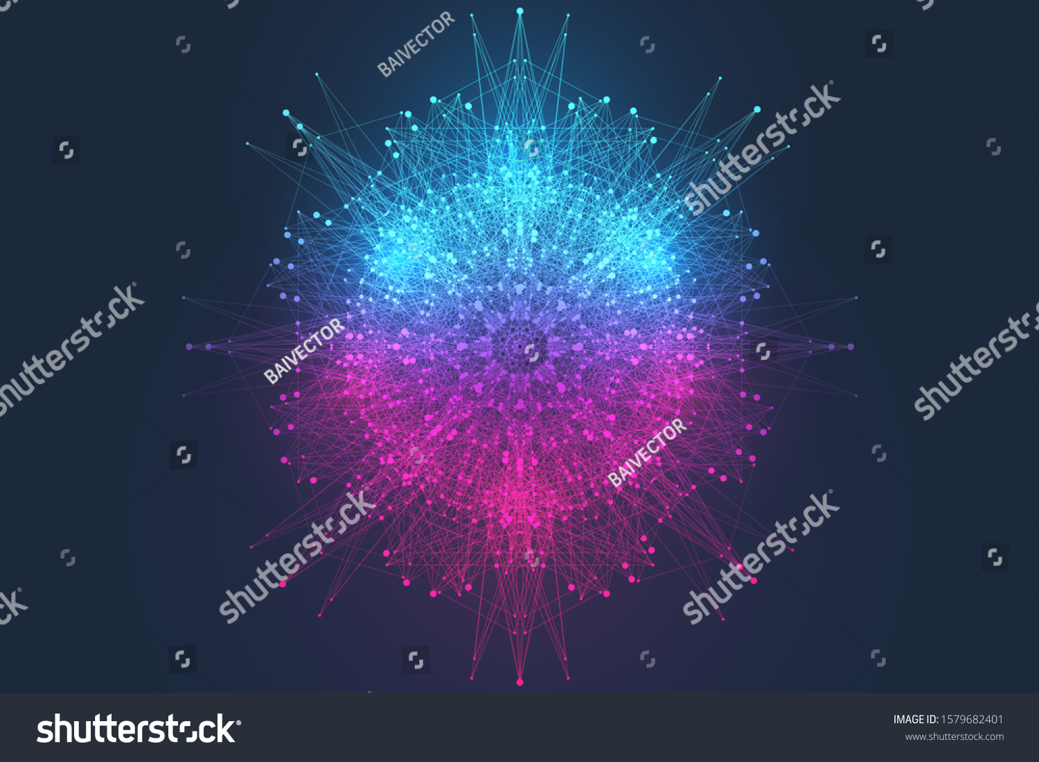 Scientific Vector Illustration Quantum Computer Technology Stock Vector ...