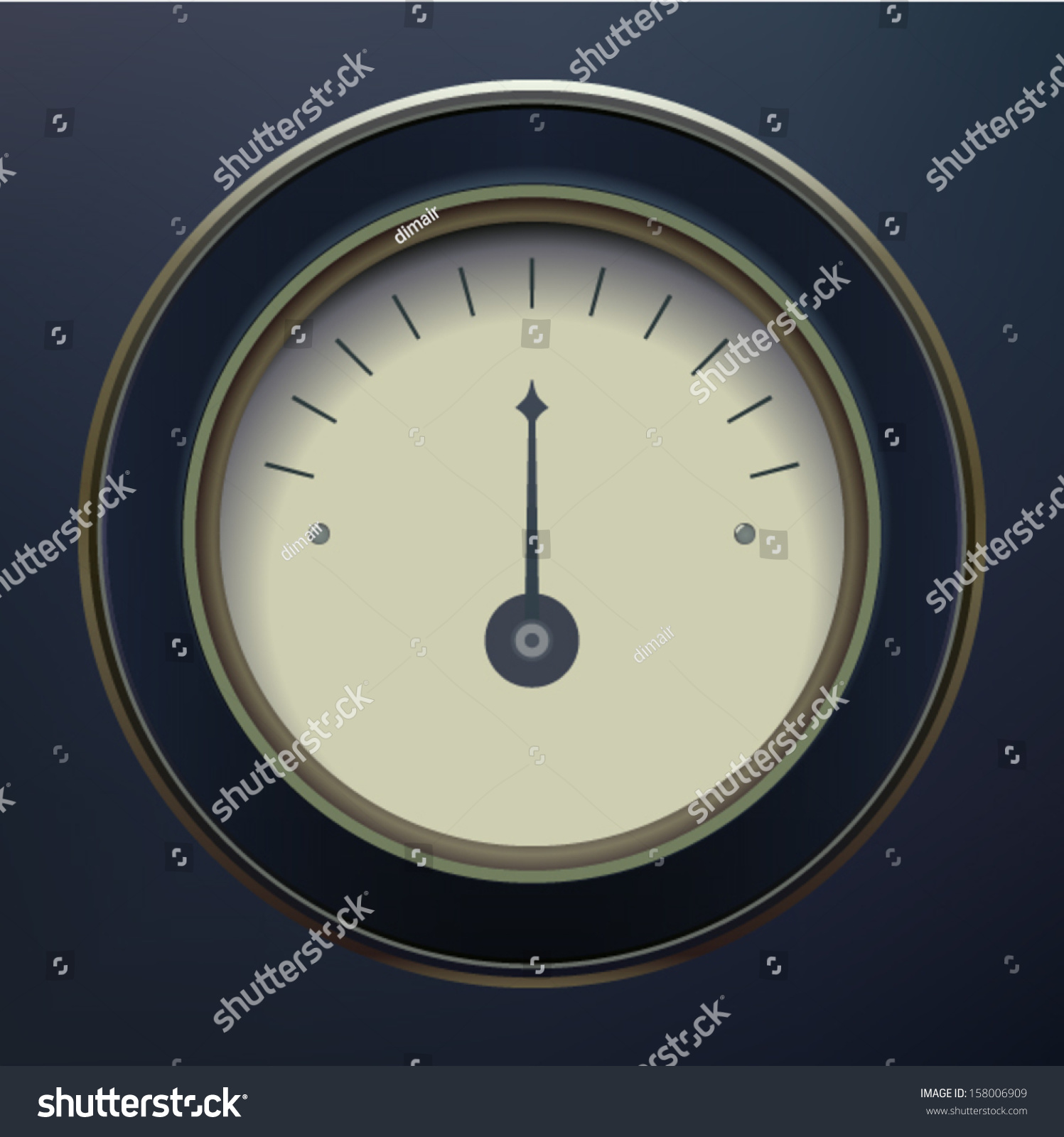 Realistic Gauge Vector Stock Vector (Royalty Free) 158006909 | Shutterstock