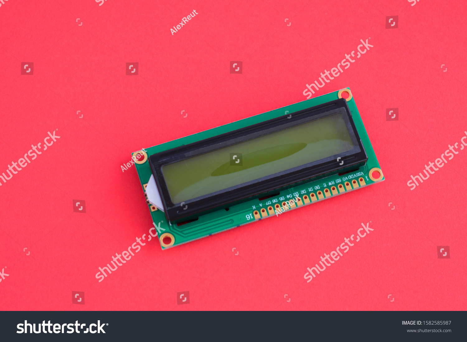 red character lcd displays in stock