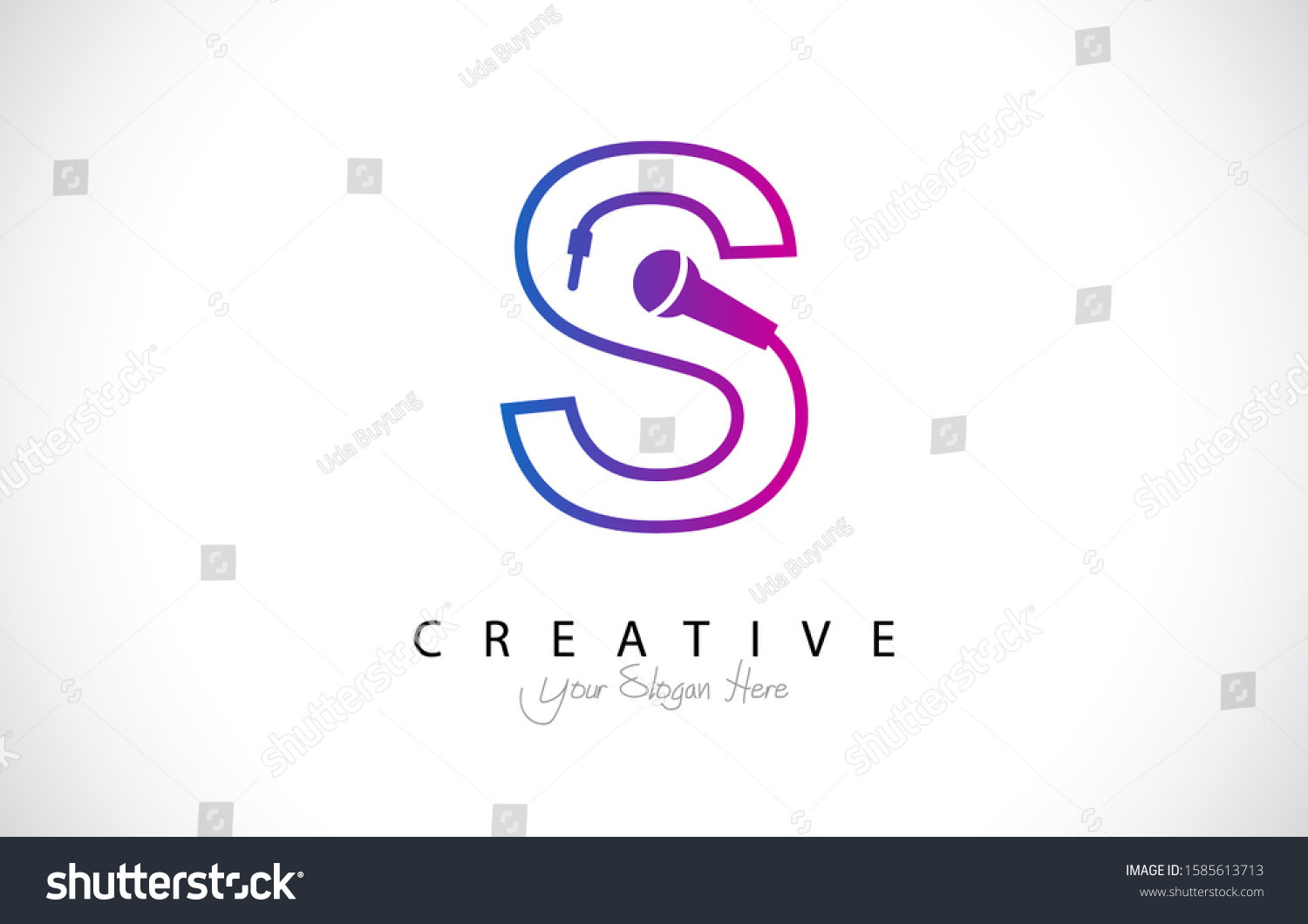 Letter S Trendy Design Logo Concept Stock Vector (Royalty Free ...