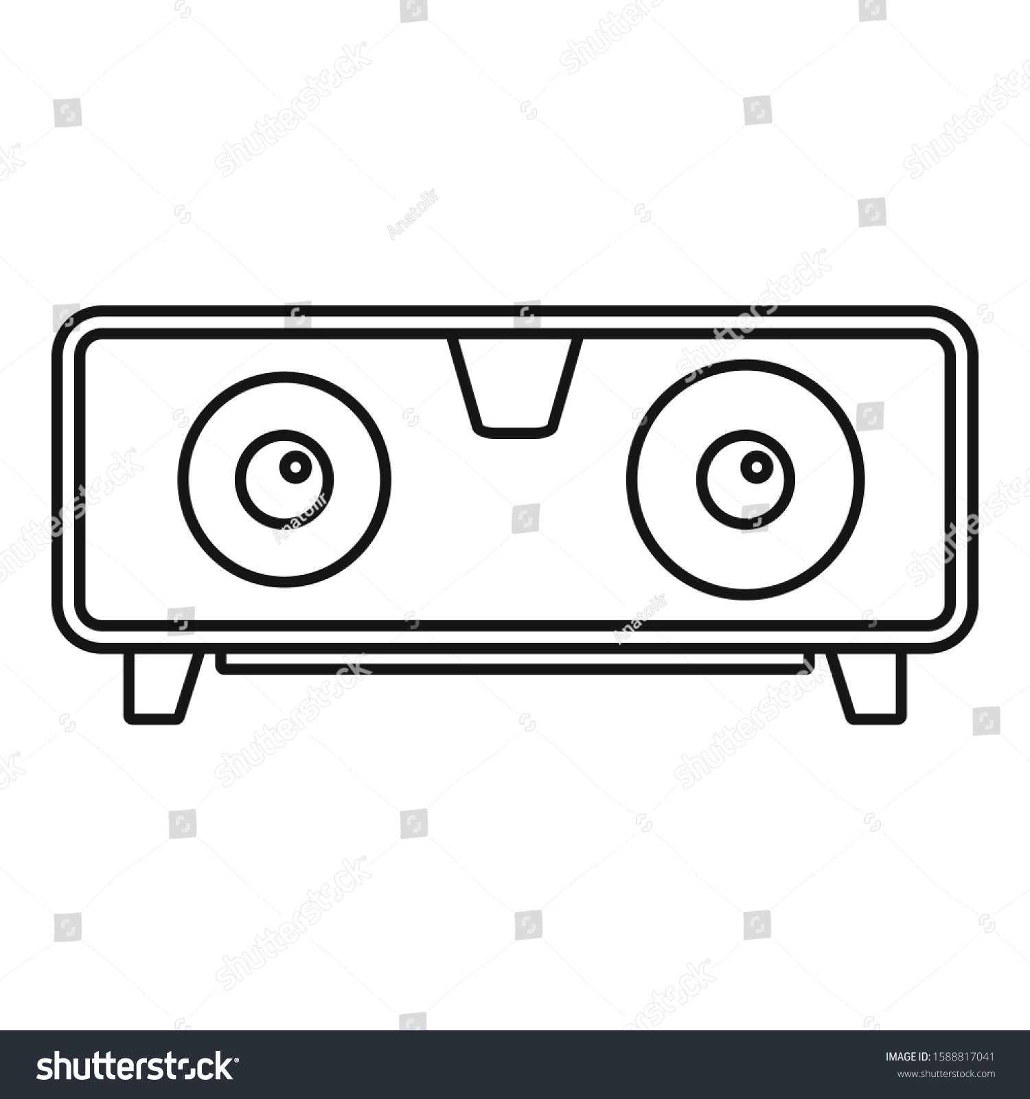 6 Thin Soundbars Vector Images Stock Photos And Vectors Shutterstock