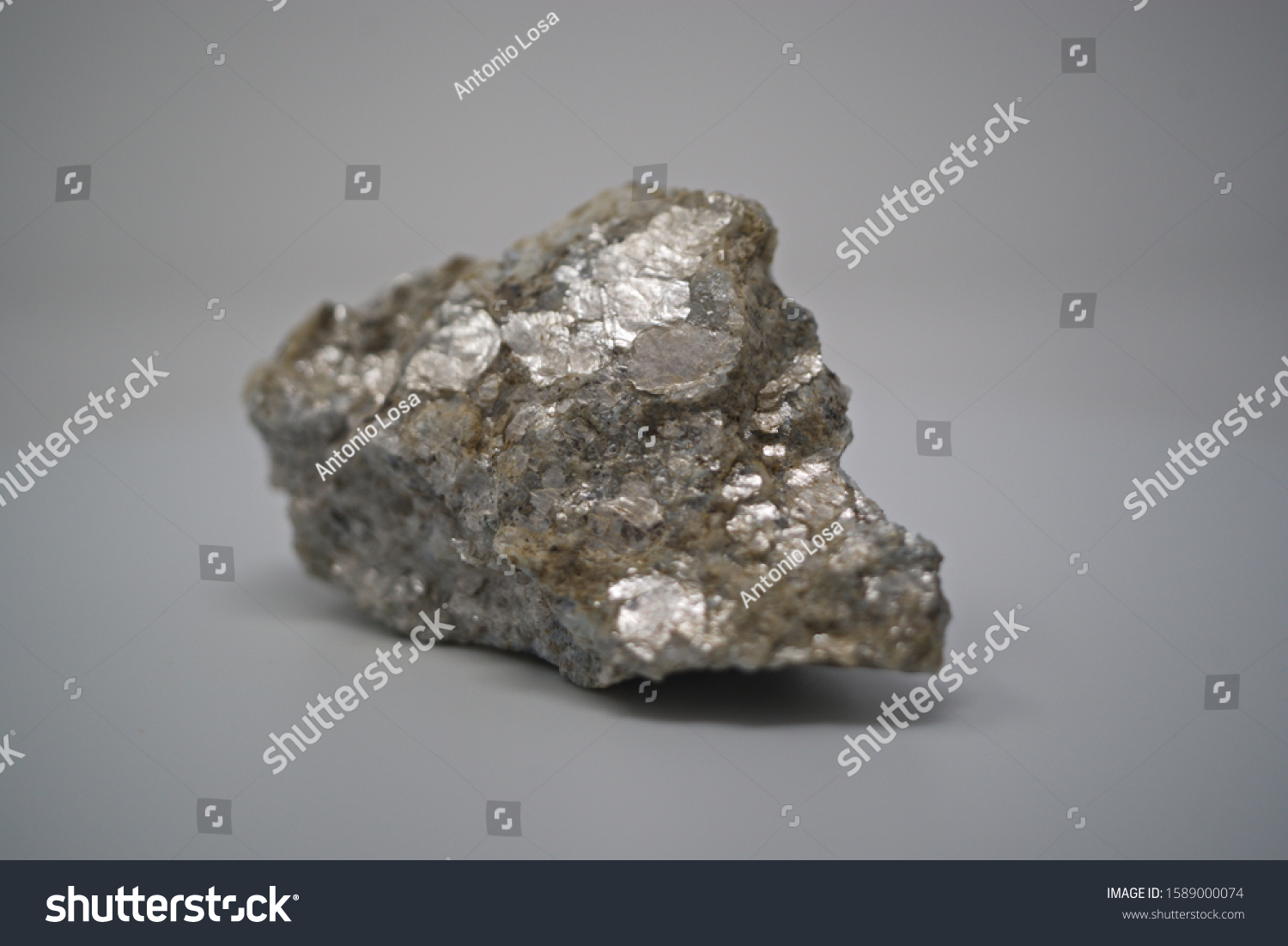 Muscovite Known Common Mica Isinglass Potash Stock Photo Shutterstock