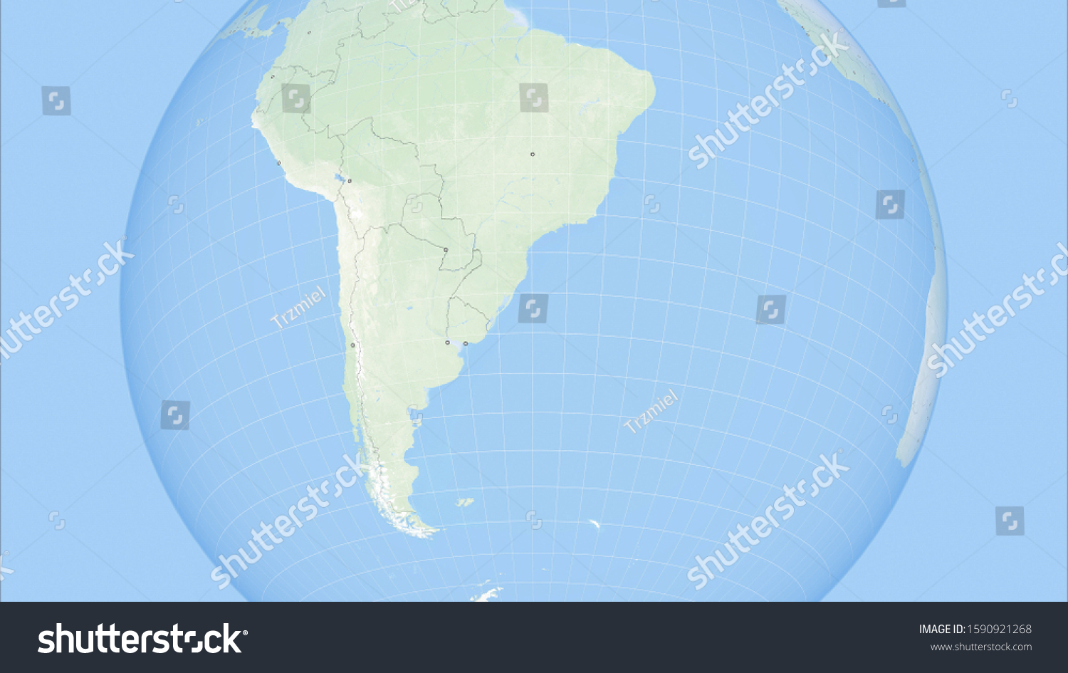 Argentina State Borders Capitals Map Argentina Stock Illustration   Stock Photo Argentina State Borders And Capitals Map Of Argentina Planet Earth Political Borders Of South 1590921268 