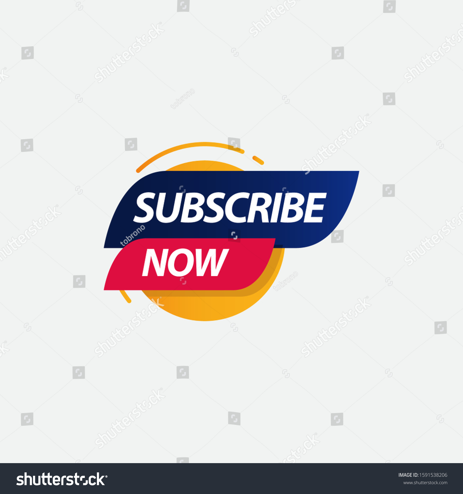 Subscribe Now Label Logo Vector Template Stock Vector Royalty Free 1591538206 Shutterstock