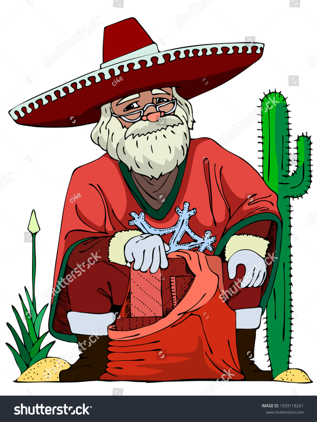 santa sombrero