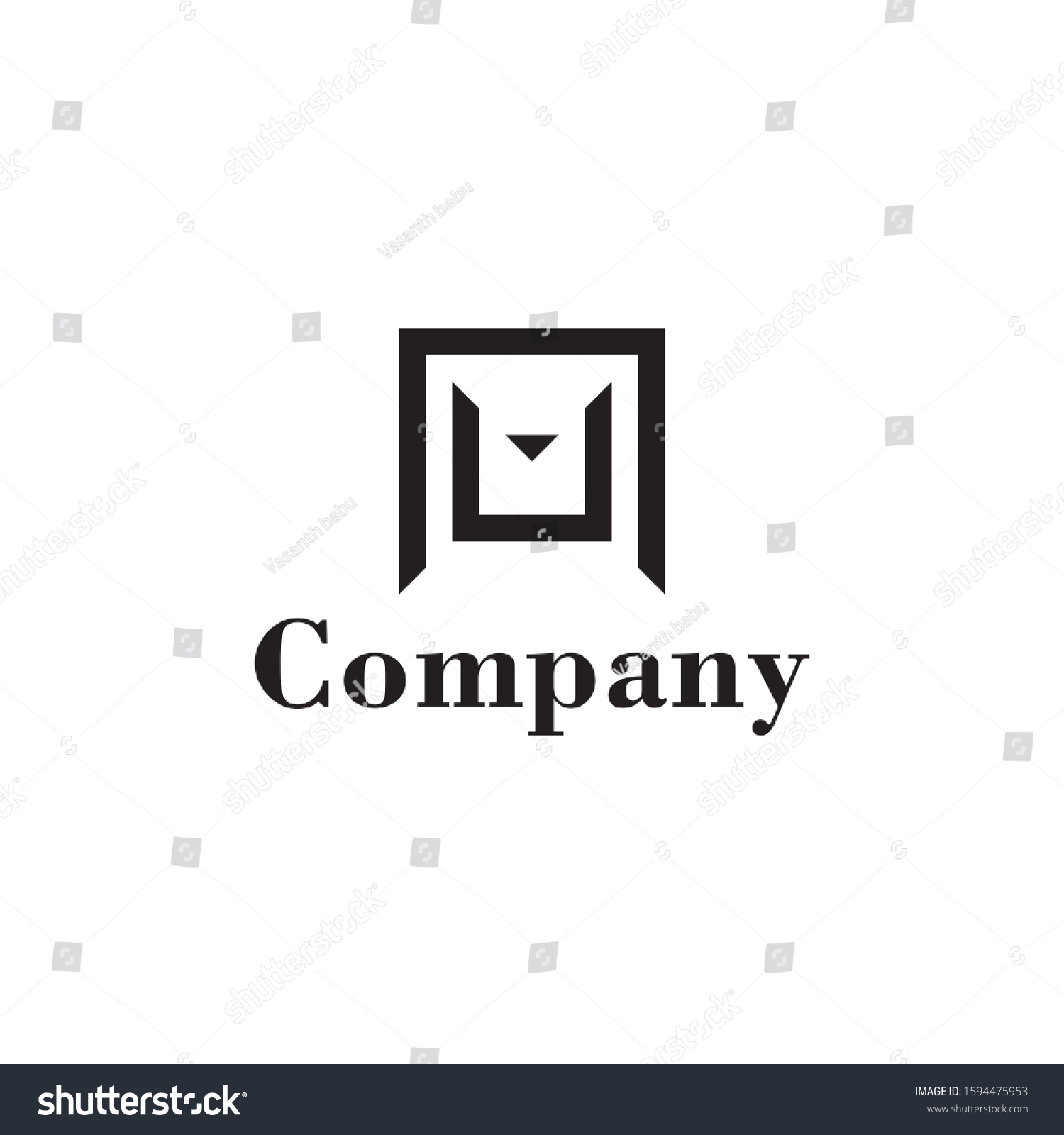 Abstract Logo Business Abstract Letters Stock Vector (Royalty Free ...