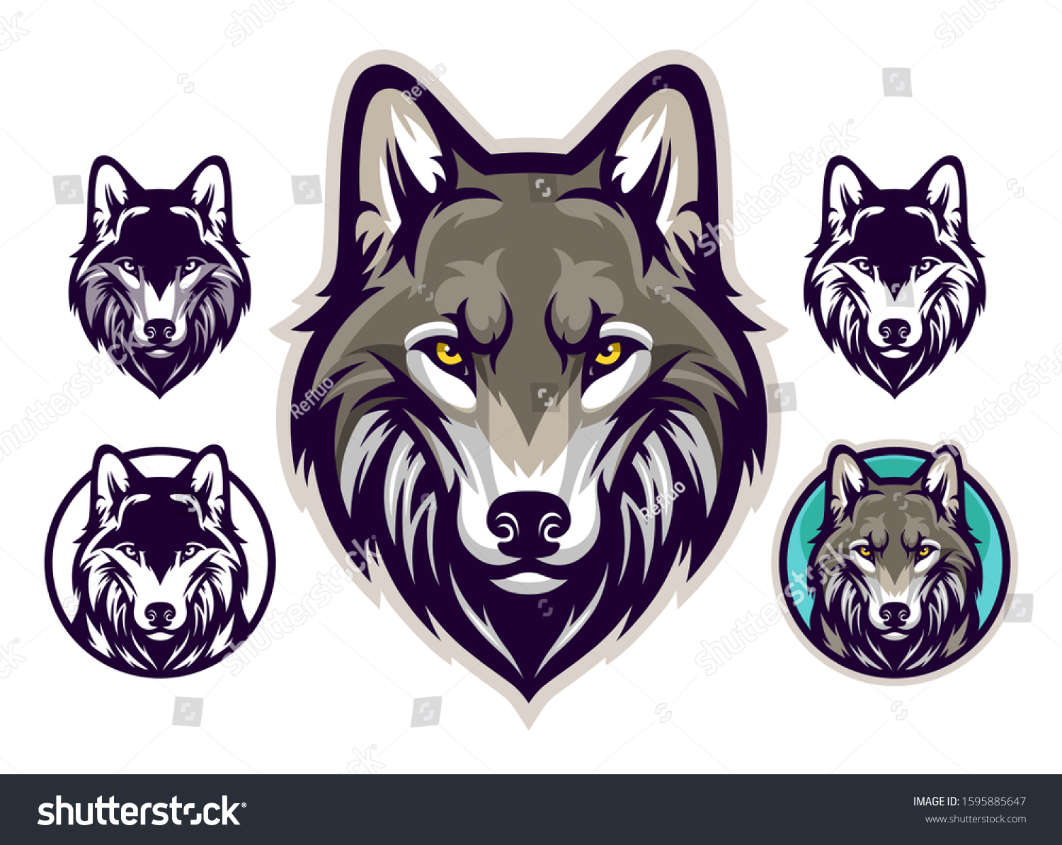 Голова волка герб