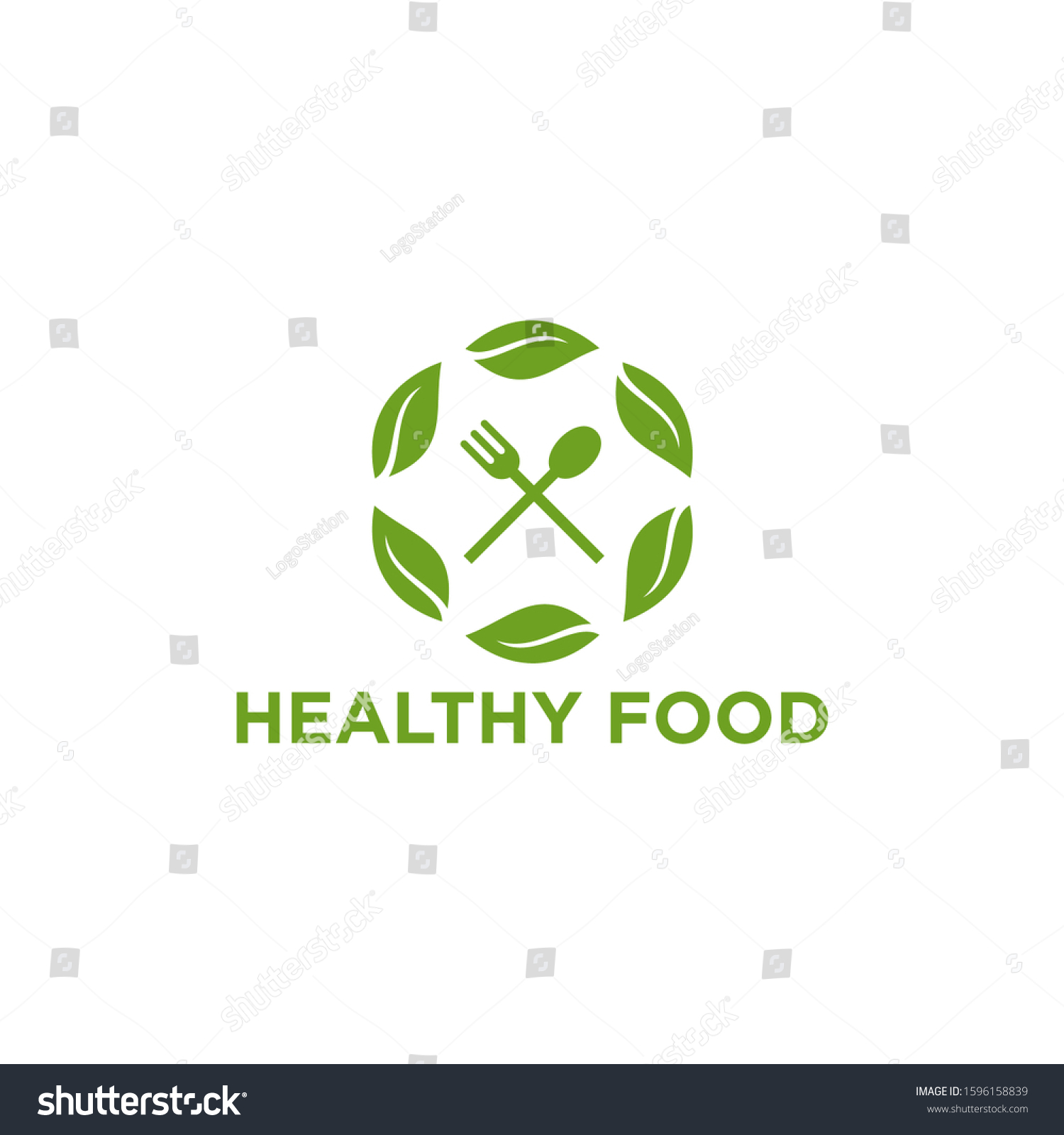 Creative Organic Logo Design Template Stock Vector (Royalty Free ...