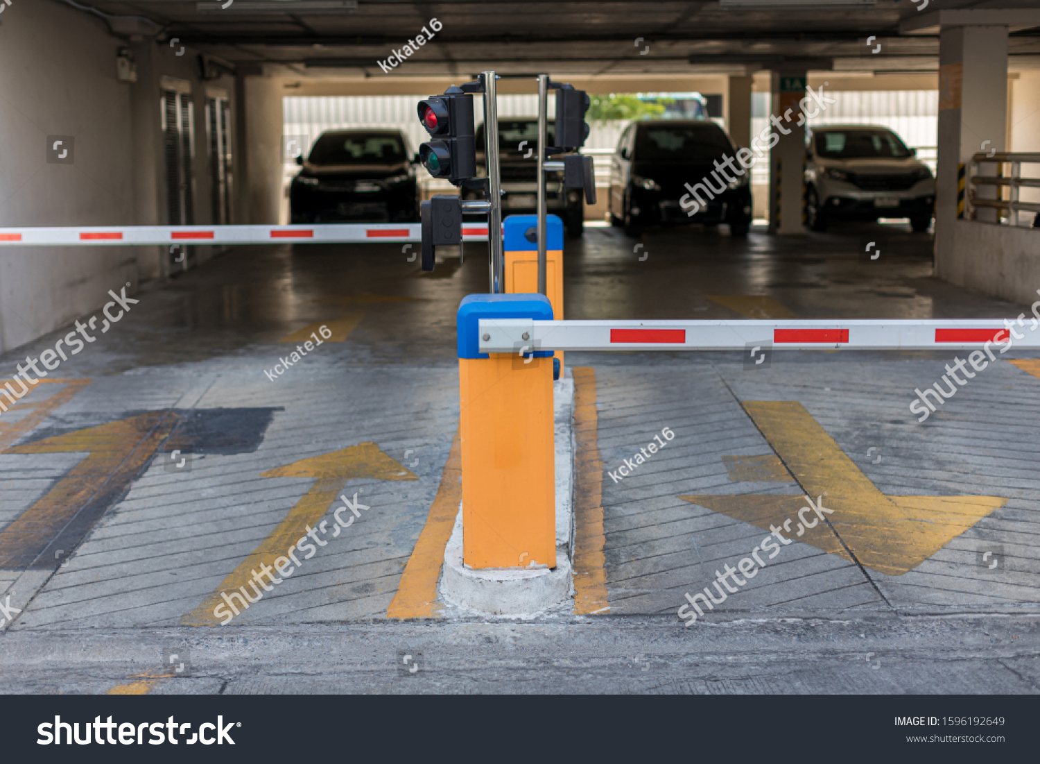 Car Park Automatic Entry Systemsecurity System Stock Photo 1596192649 ...