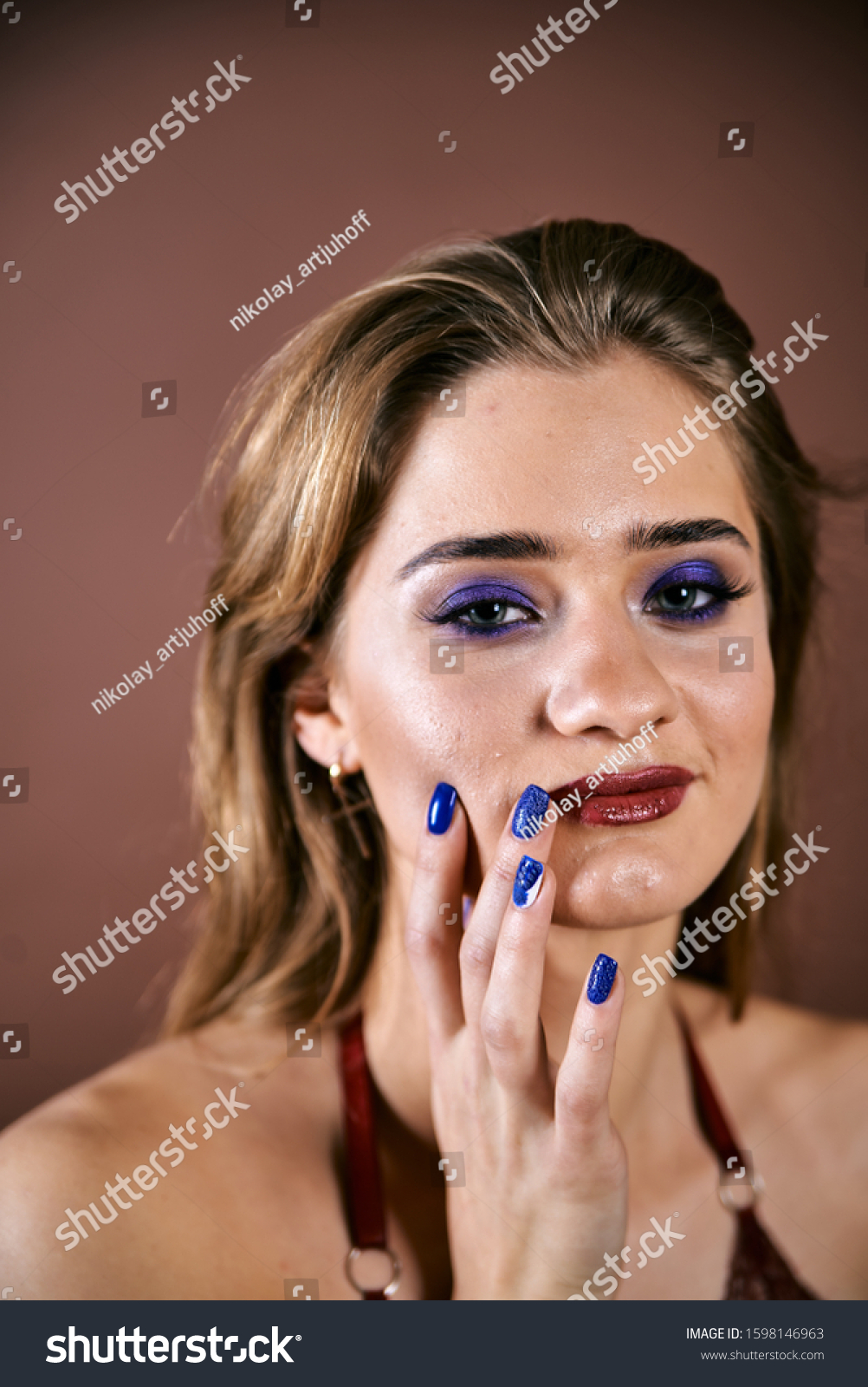 Beauty Young Woman Face Portrait Model Stock Photo 1598146963 Shutterstock Beauty Young Woman Face Portrait Model Stock Photo 1598146963 Shutterstock